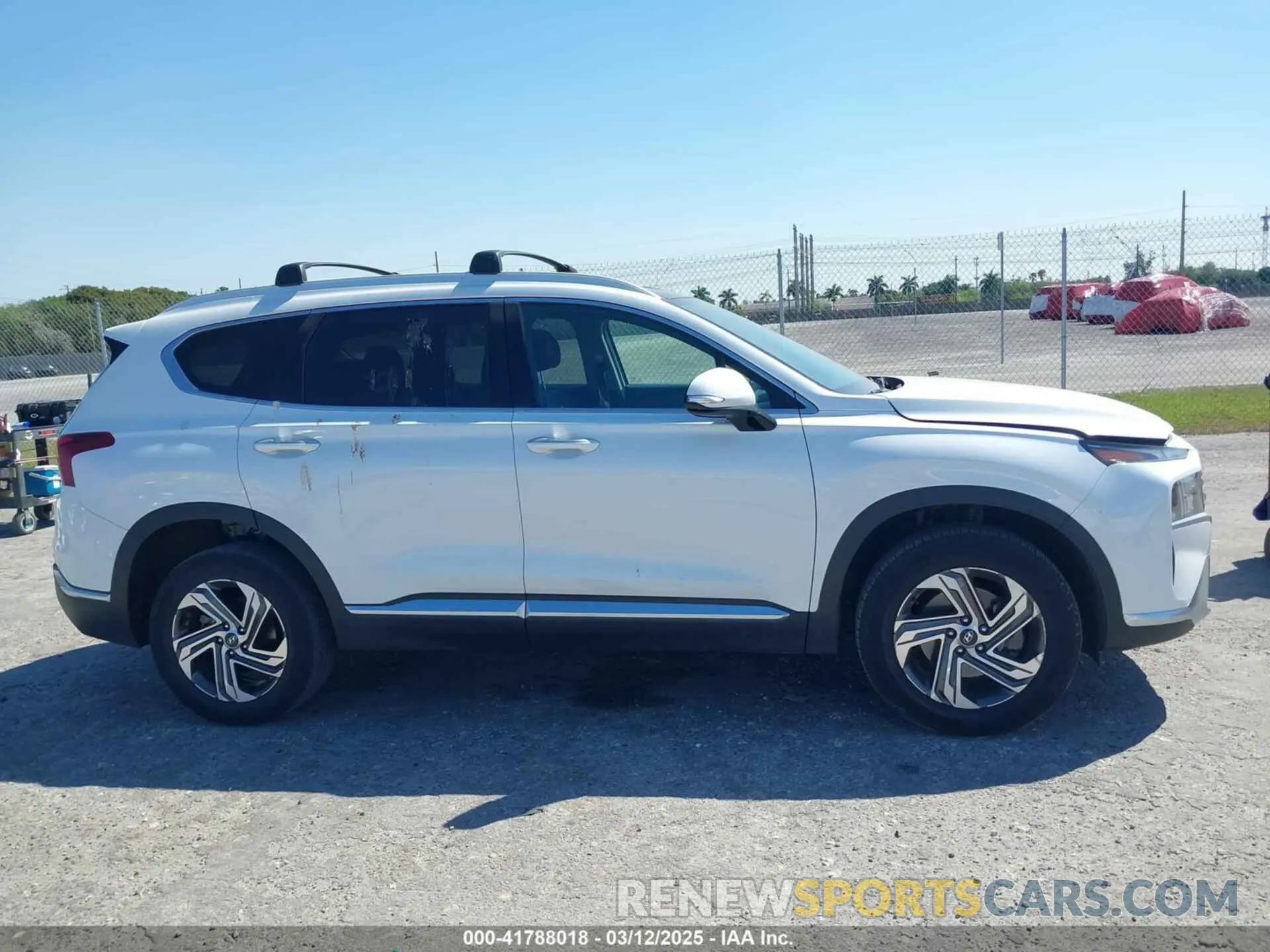 13 Photograph of a damaged car 5NMS3DAJ5NH437675 HYUNDAI SANTA FE 2022