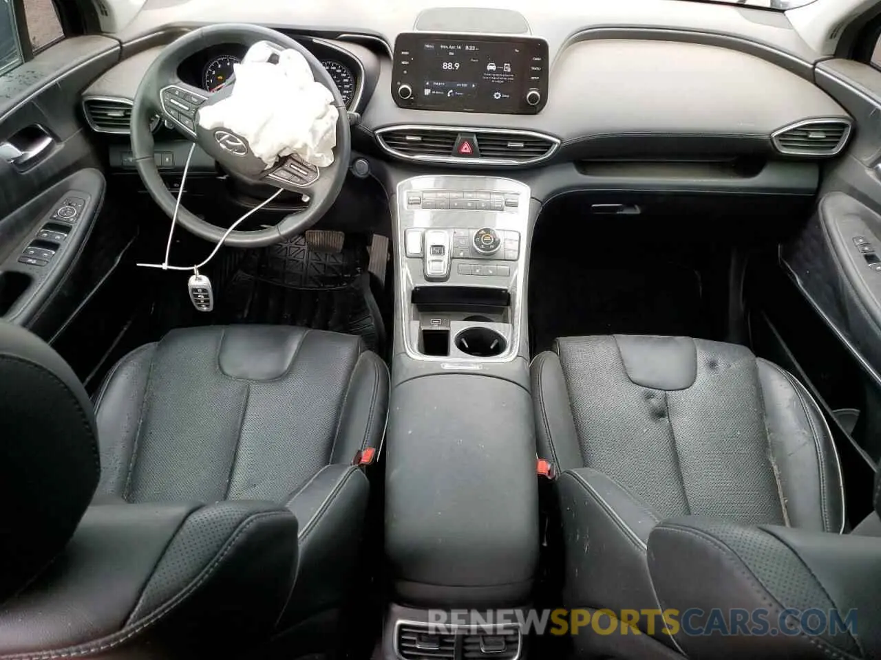 8 Фотография поврежденного автомобиля 5NMS3DAJ5NH463855 HYUNDAI SANTA FE 2022