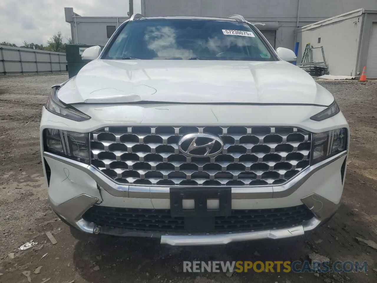 5 Photograph of a damaged car 5NMS3DAJ6NH406290 HYUNDAI SANTA FE 2022