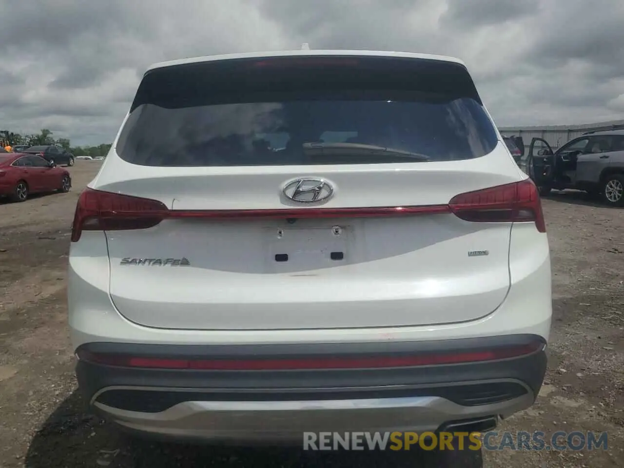 6 Photograph of a damaged car 5NMS3DAJ6NH406290 HYUNDAI SANTA FE 2022