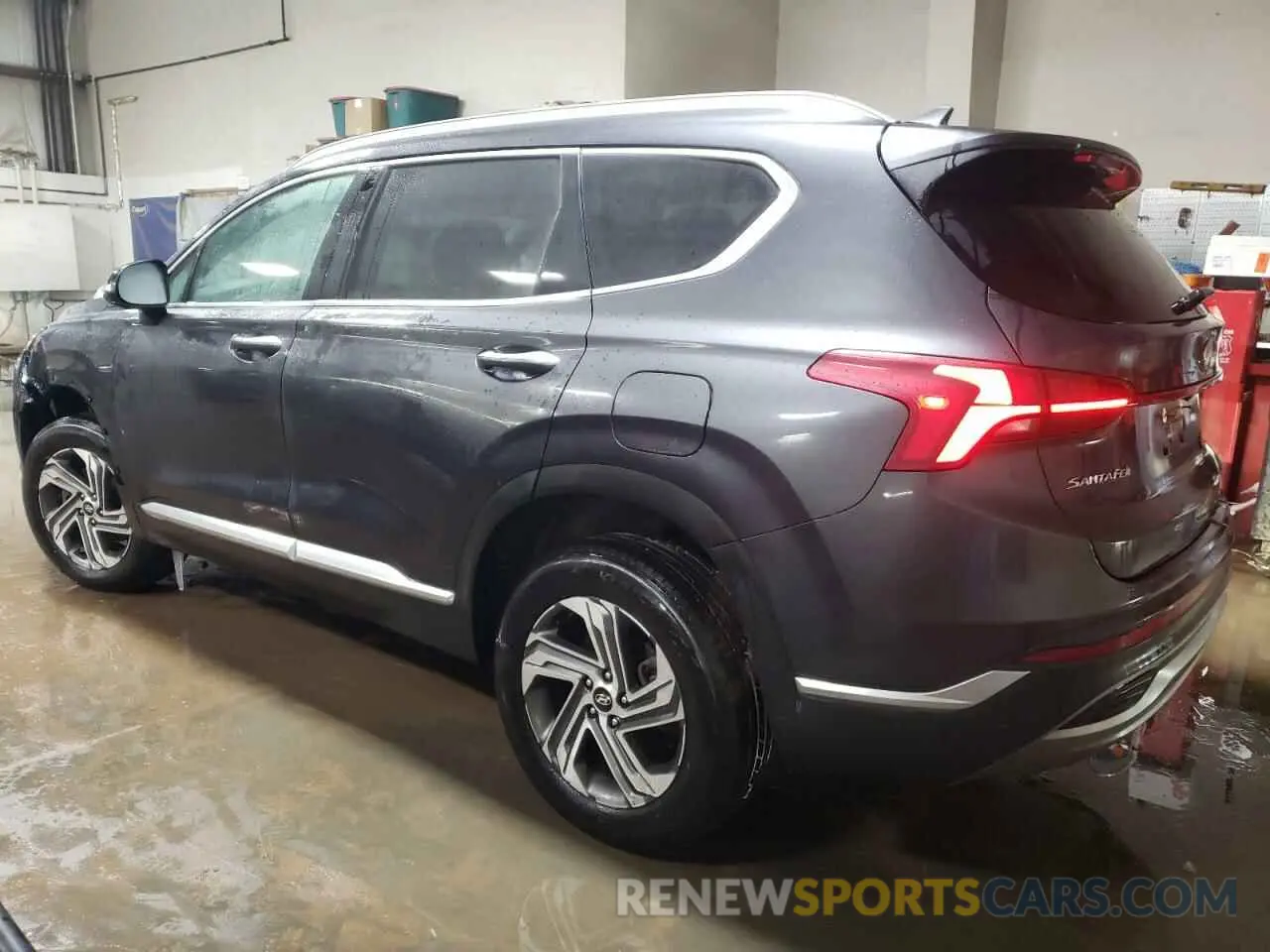 2 Photograph of a damaged car 5NMS3DAJ6NH406614 HYUNDAI SANTA FE 2022