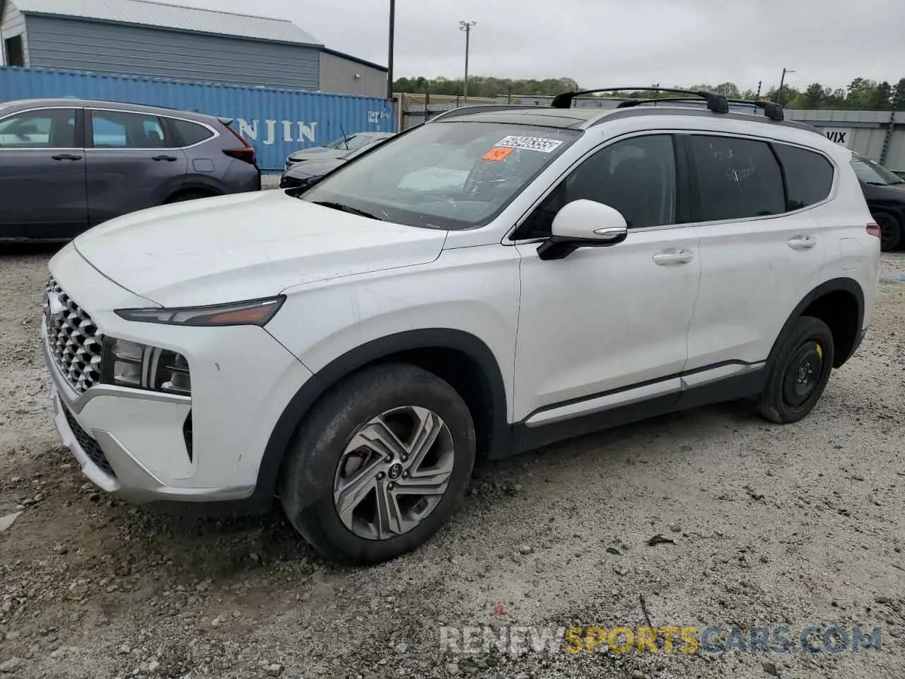 1 Фотография поврежденного автомобиля 5NMS3DAJ7NH460066 HYUNDAI SANTA FE 2022