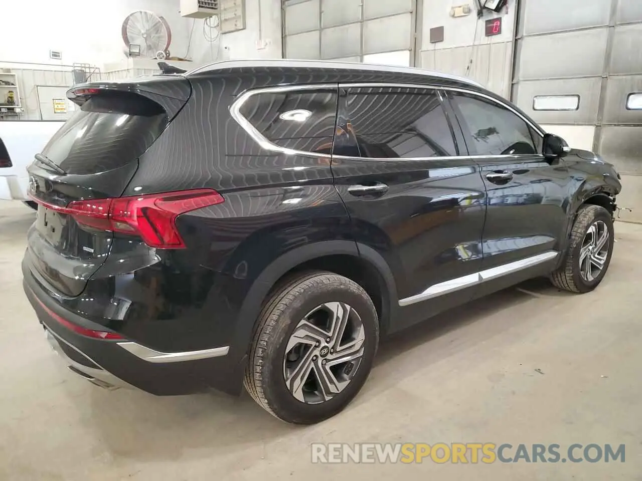 3 Фотография поврежденного автомобиля 5NMS3DAJ9NH476334 HYUNDAI SANTA FE 2022