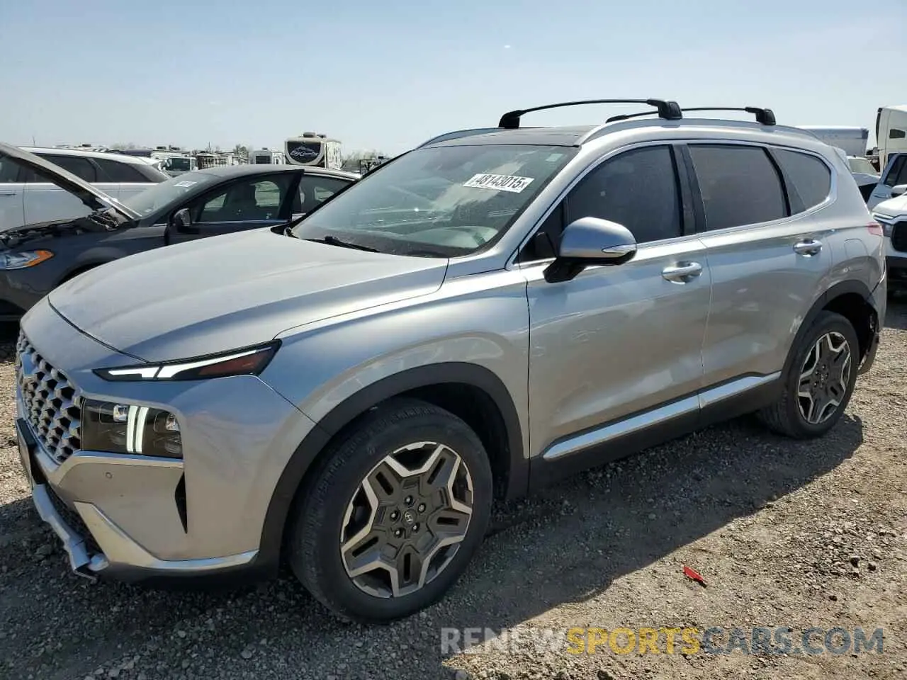 1 Фотография поврежденного автомобиля 5NMS44AL1NH376615 HYUNDAI SANTA FE 2022