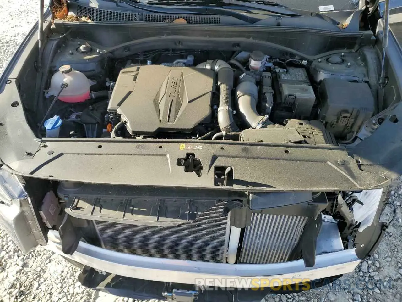 12 Photograph of a damaged car 5NMS44AL5NH453695 HYUNDAI SANTA FE 2022