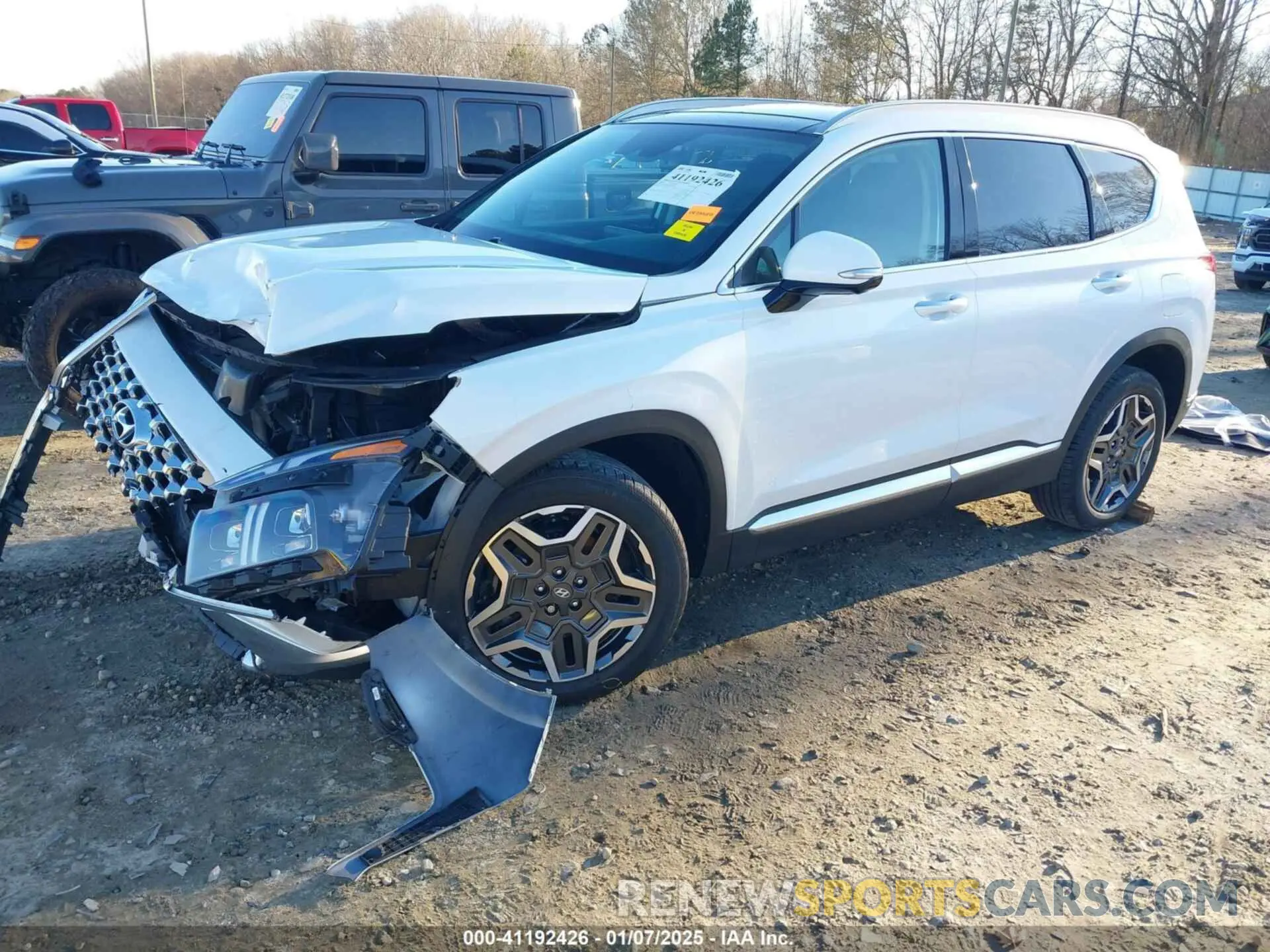 2 Фотография поврежденного автомобиля 5NMS44AL6NH478637 HYUNDAI SANTA FE 2022