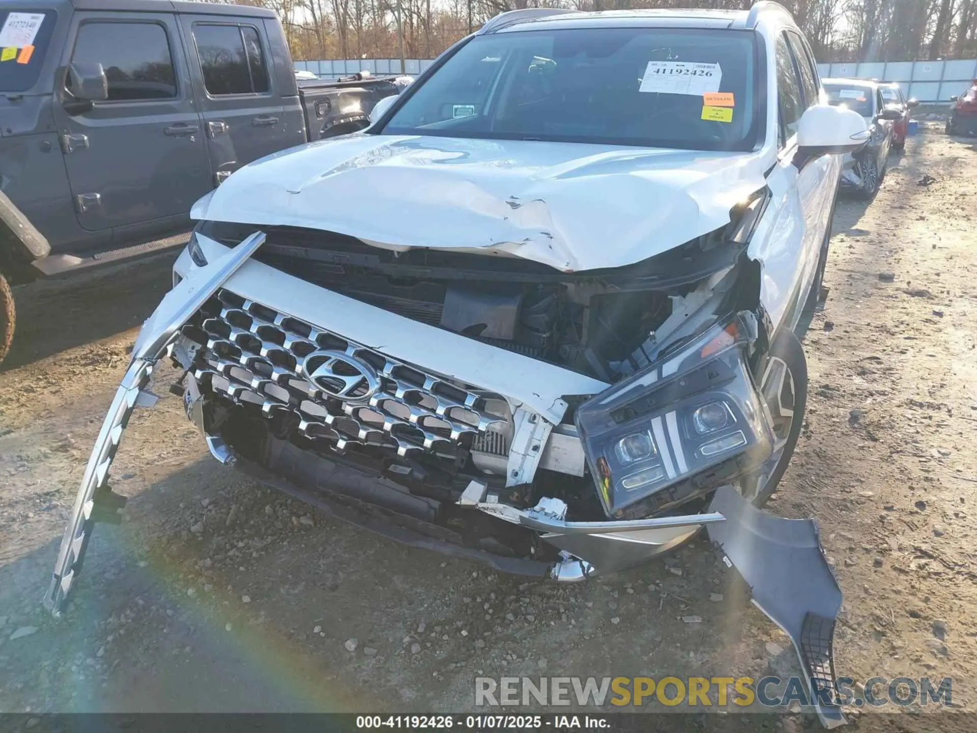 6 Фотография поврежденного автомобиля 5NMS44AL6NH478637 HYUNDAI SANTA FE 2022