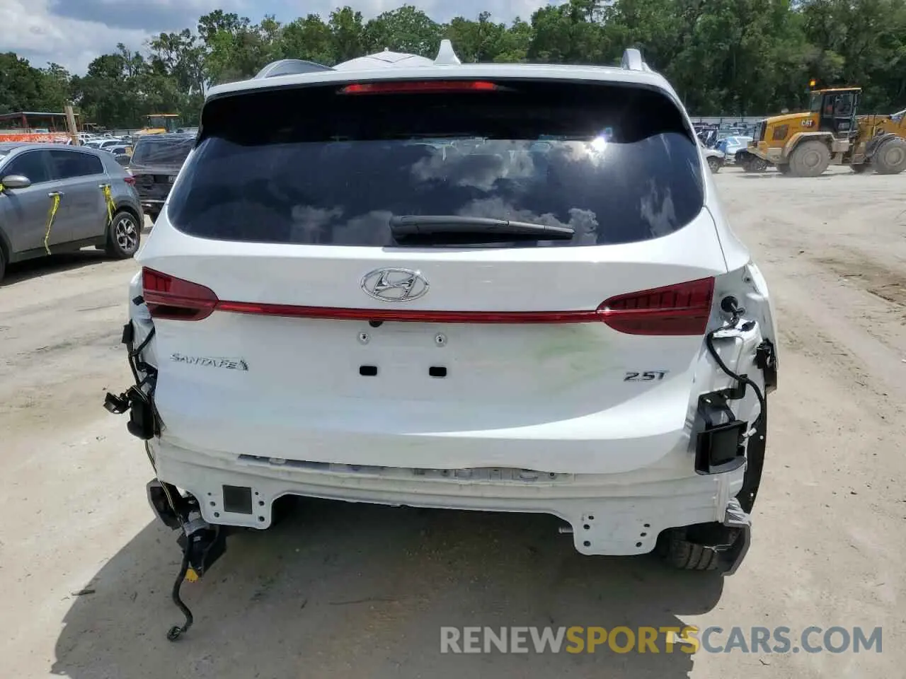 6 Фотография поврежденного автомобиля 5NMS44AL8NH421405 HYUNDAI SANTA FE 2022