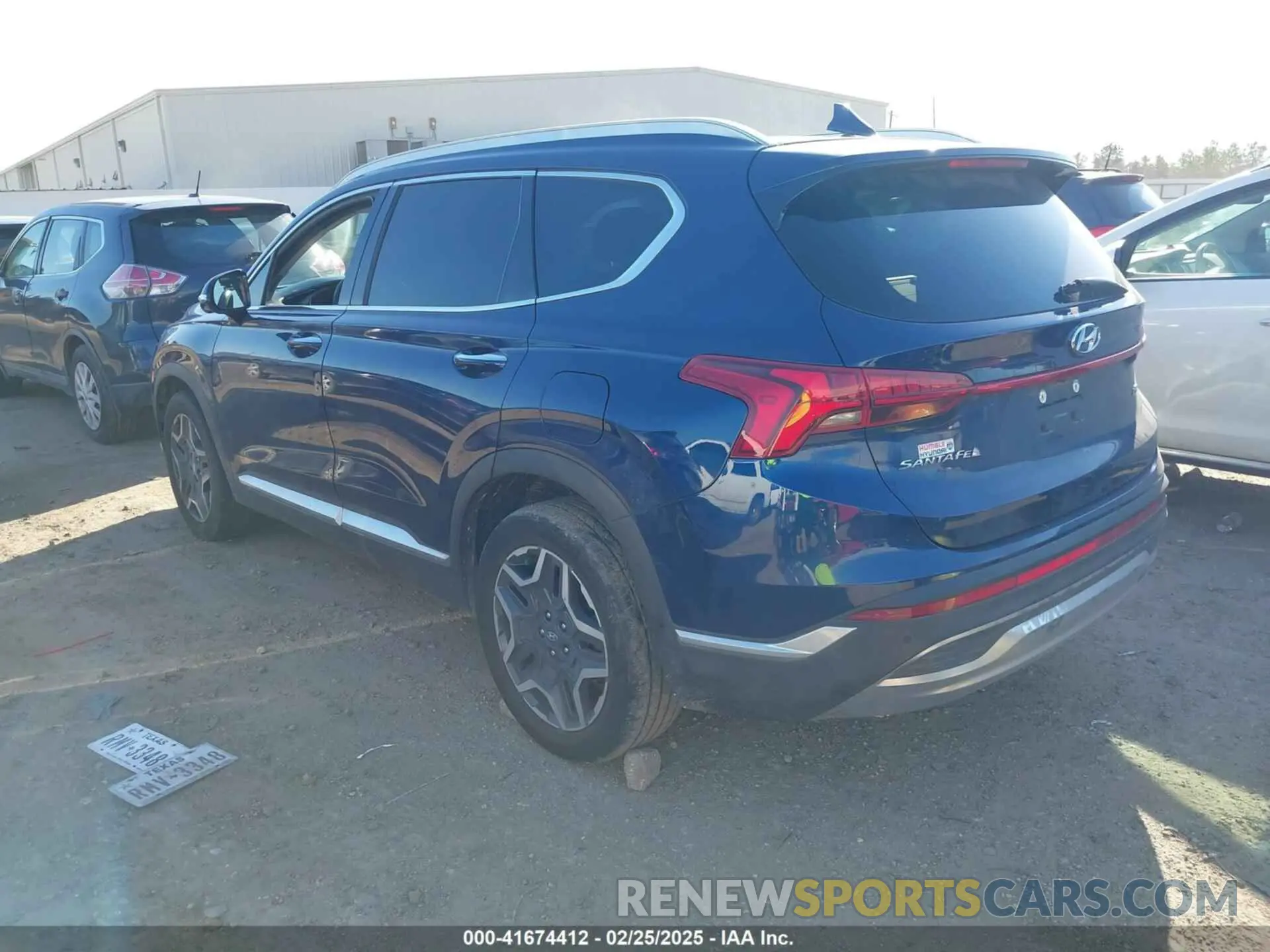 3 Фотография поврежденного автомобиля 5NMS44ALXNH417596 HYUNDAI SANTA FE 2022