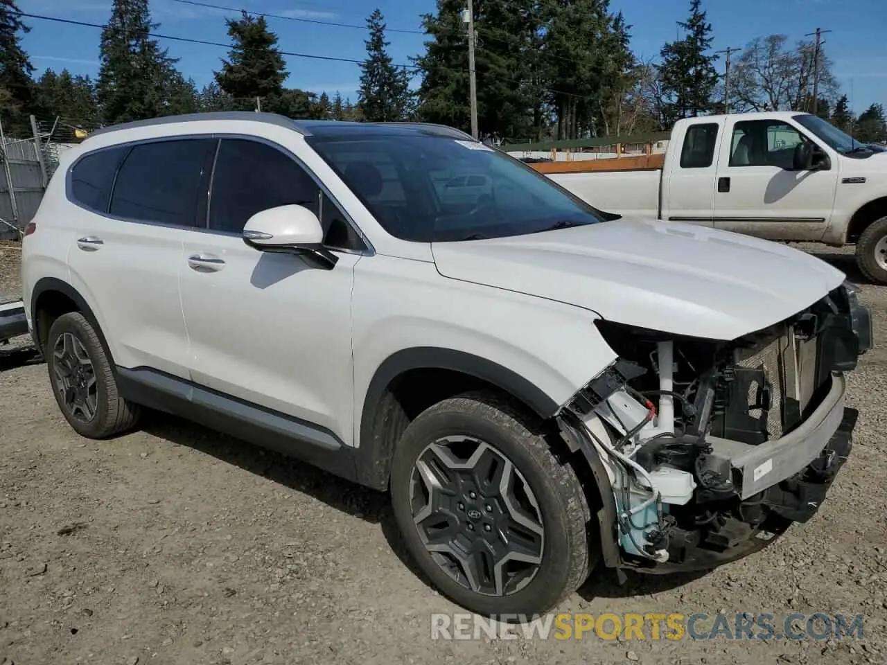 4 Photograph of a damaged car 5NMS4DAL4NH381677 HYUNDAI SANTA FE 2022