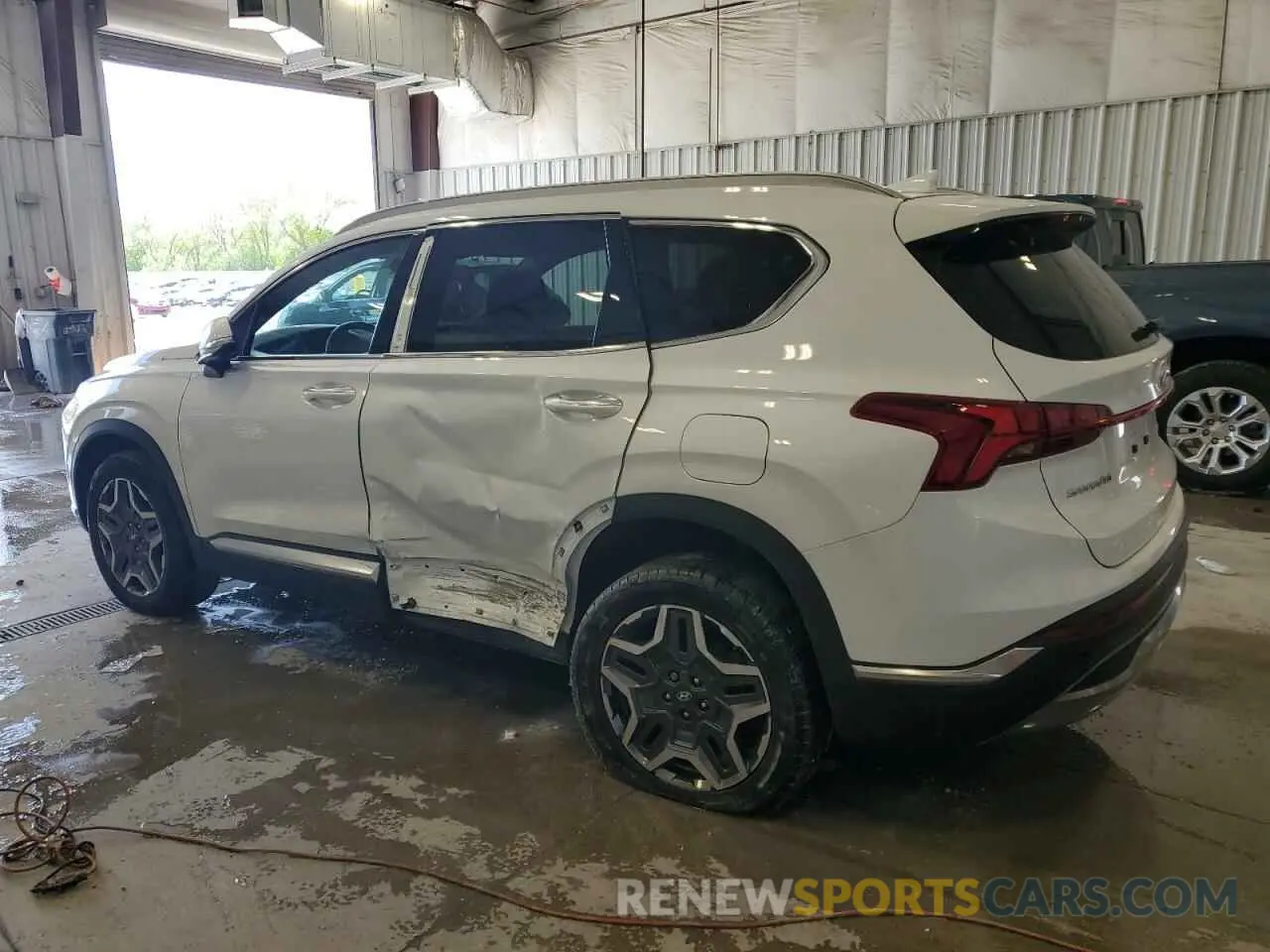 2 Photograph of a damaged car 5NMS4DAL5NH379002 HYUNDAI SANTA FE 2022