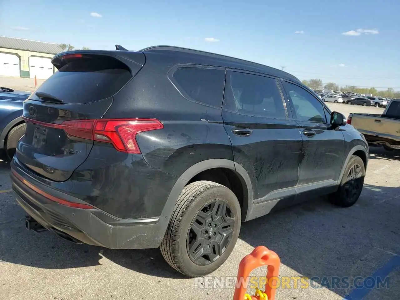 3 Photograph of a damaged car 5NMS4DAL7NH448286 HYUNDAI SANTA FE 2022