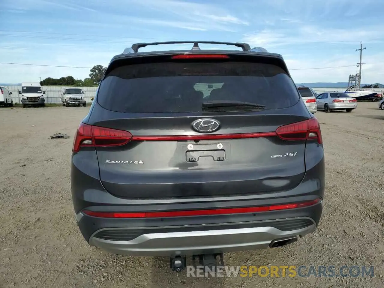 6 Photograph of a damaged car 5NMS4DAL9NH450136 HYUNDAI SANTA FE 2022