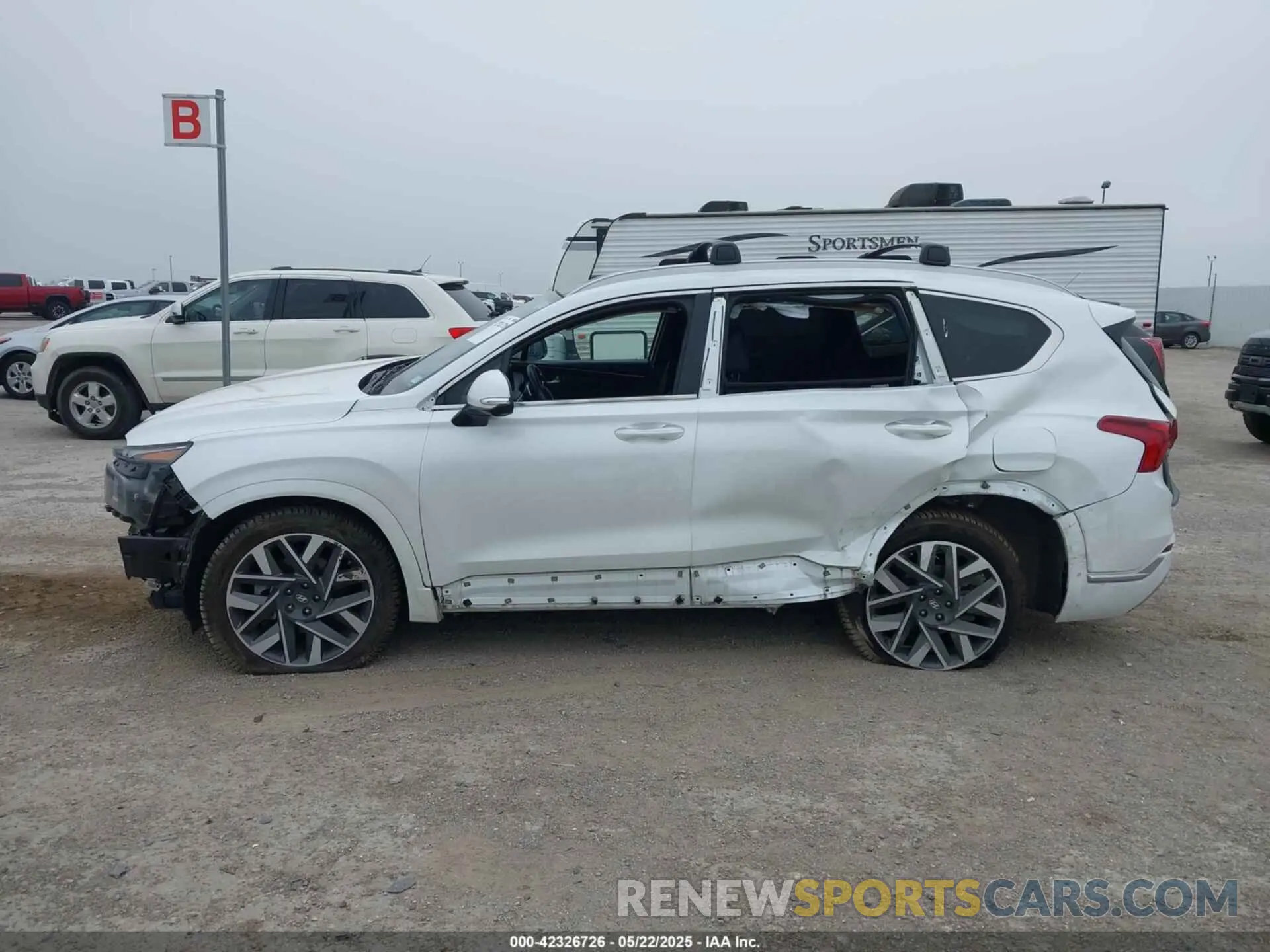15 Фотография поврежденного автомобиля 5NMS54AL6NH471037 HYUNDAI SANTA FE 2022