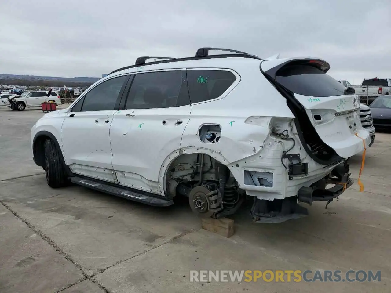 2 Фотография поврежденного автомобиля 5NMS64AJ2NH382917 HYUNDAI SANTA FE 2022