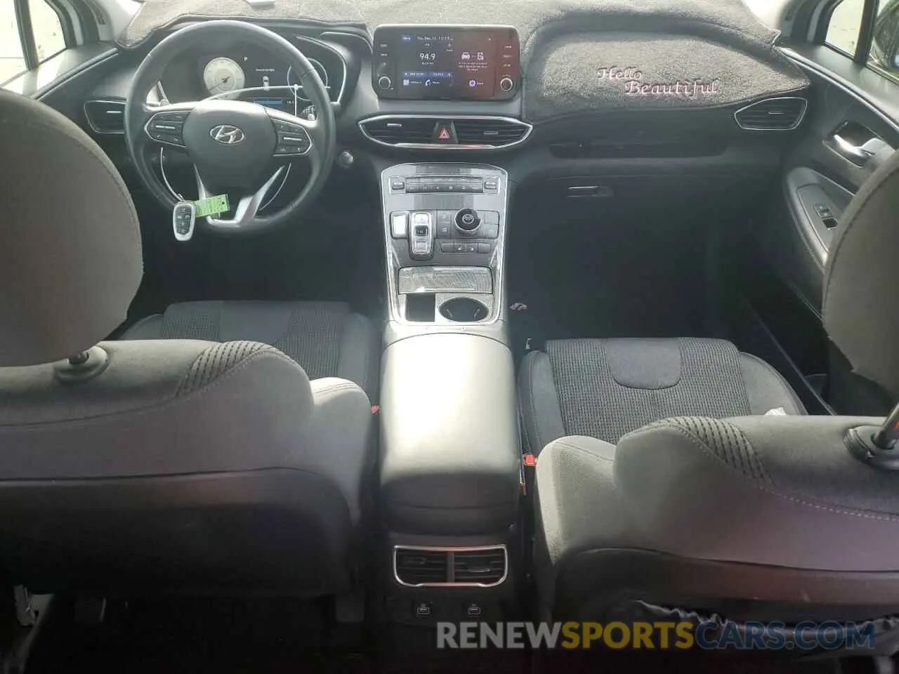 8 Фотография поврежденного автомобиля 5NMS64AJ2NH382917 HYUNDAI SANTA FE 2022