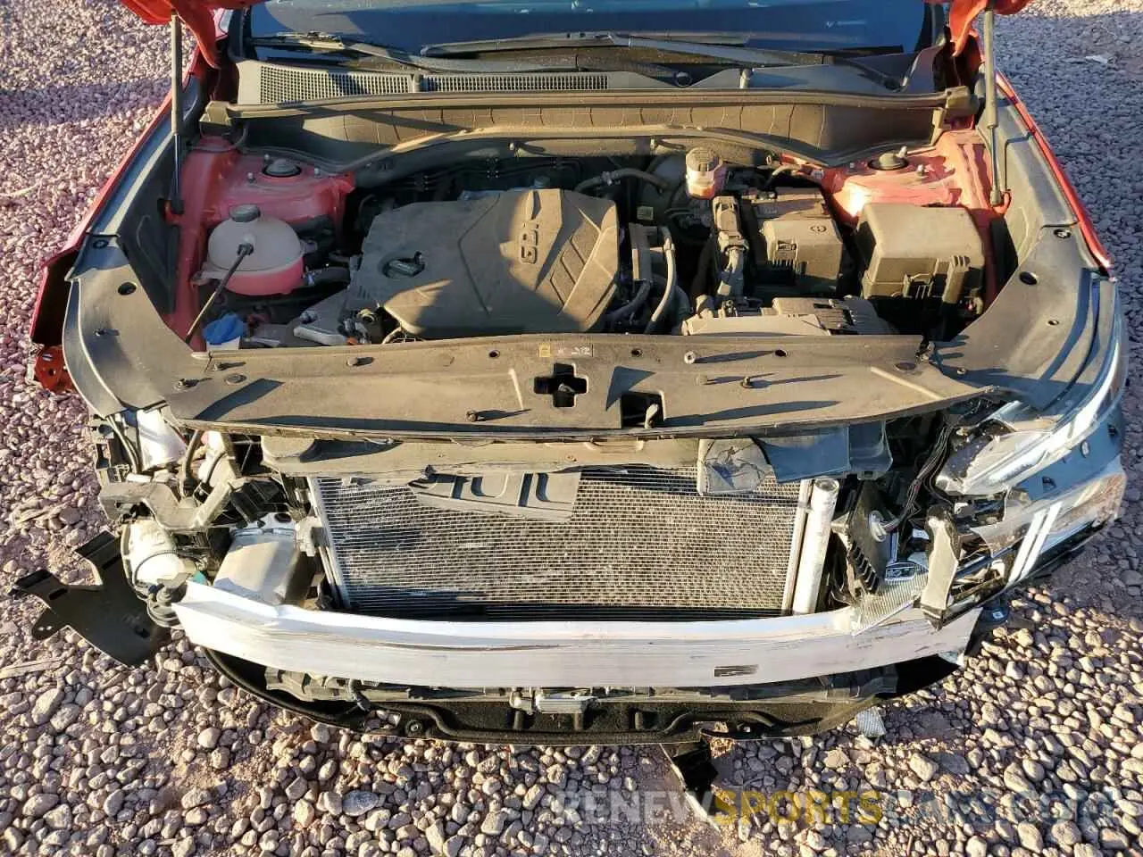 12 Photograph of a damaged car 5NMS64AJ3NH383011 HYUNDAI SANTA FE 2022