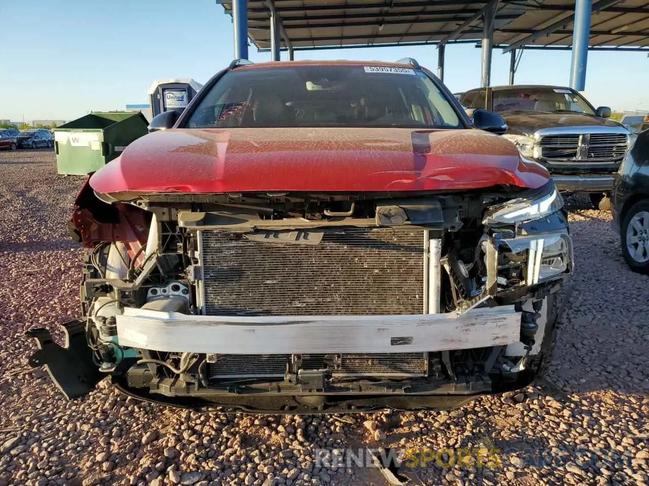 5 Photograph of a damaged car 5NMS64AJ3NH383011 HYUNDAI SANTA FE 2022