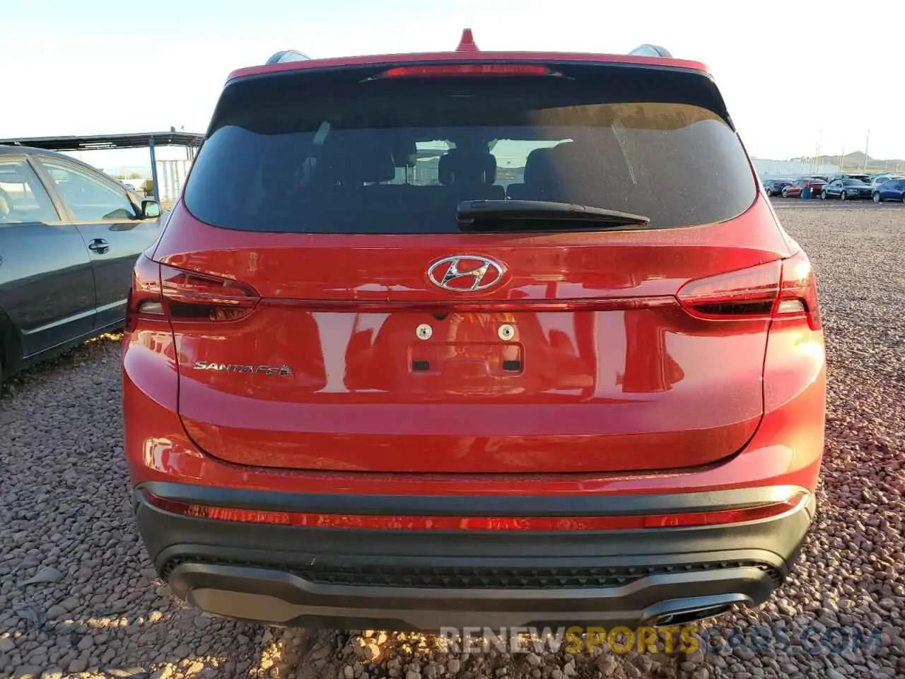 6 Photograph of a damaged car 5NMS64AJ3NH383011 HYUNDAI SANTA FE 2022