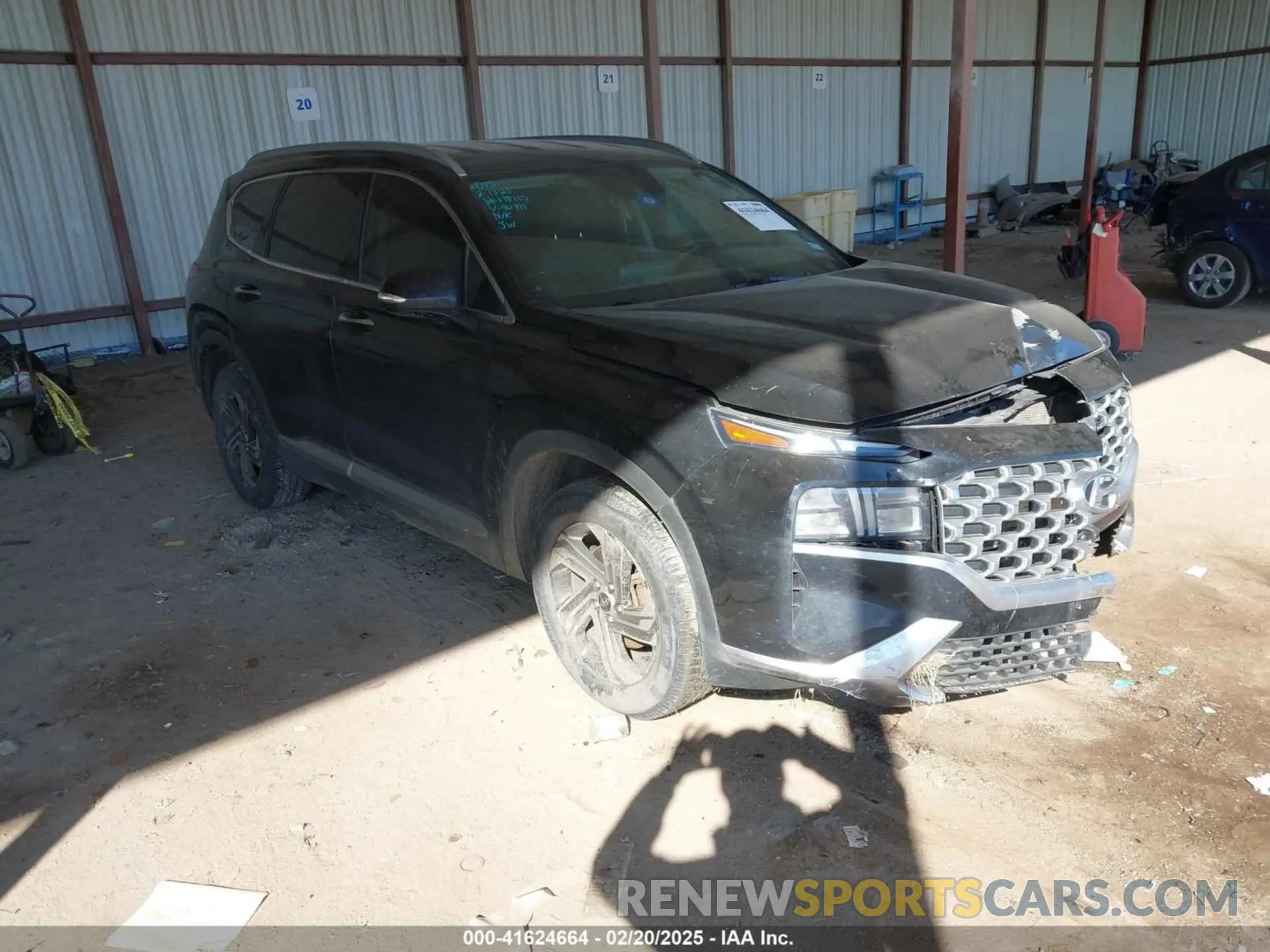 1 Фотография поврежденного автомобиля 5NMS64AJ4NH392395 HYUNDAI SANTA FE 2022