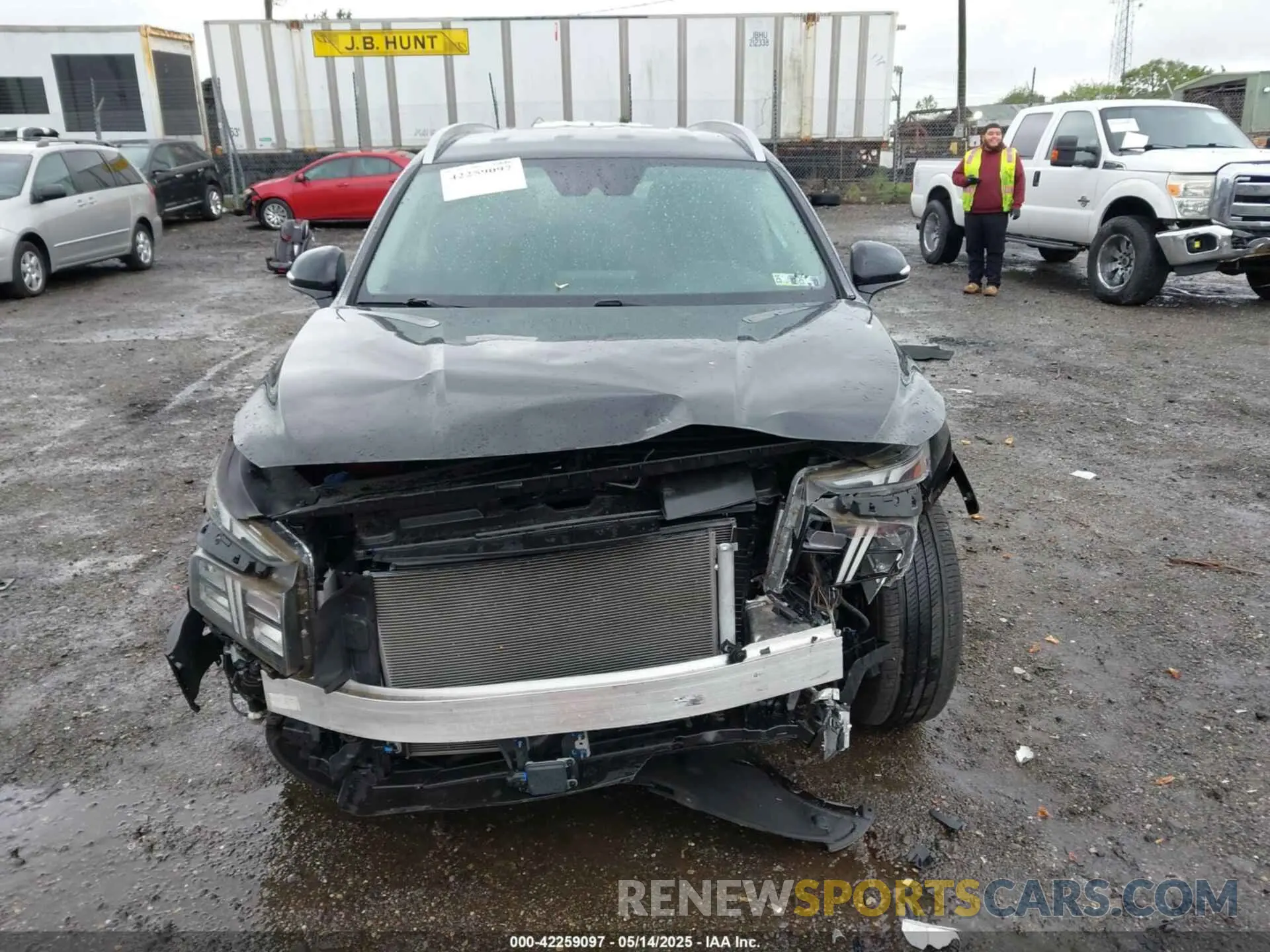 13 Photograph of a damaged car 5NMS64AJ7NH390060 HYUNDAI SANTA FE 2022
