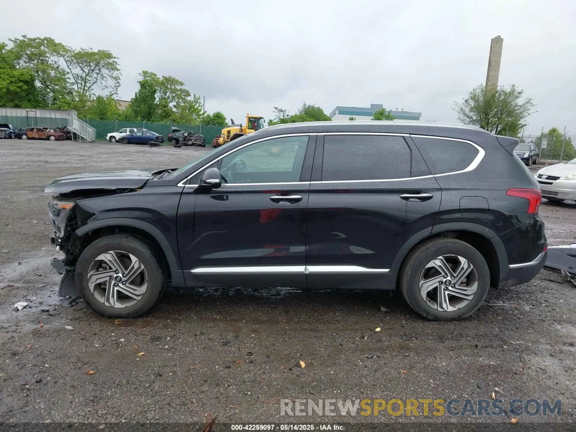 15 Photograph of a damaged car 5NMS64AJ7NH390060 HYUNDAI SANTA FE 2022