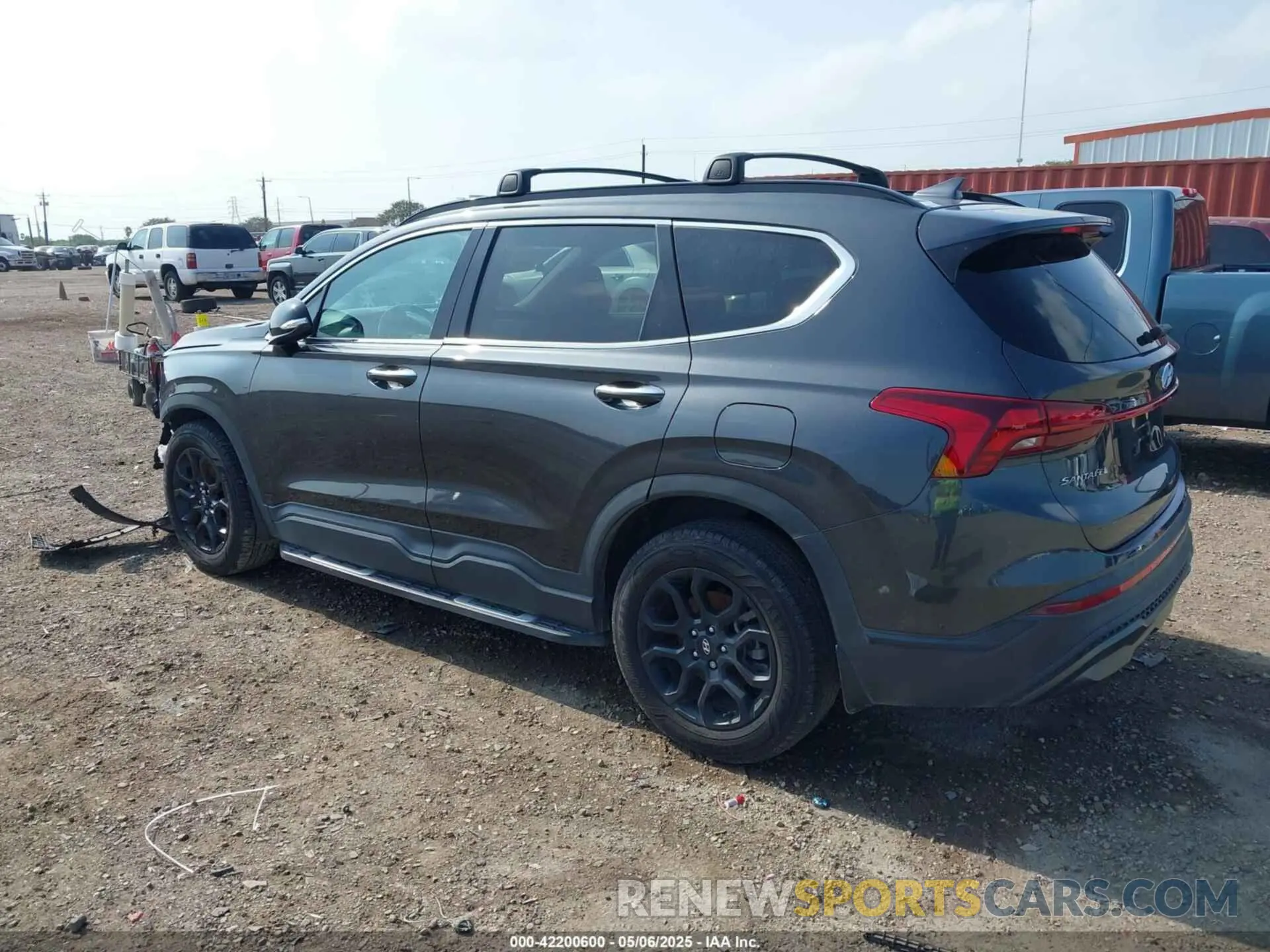 3 Photograph of a damaged car 5NMS64AJ9NH392666 HYUNDAI SANTA FE 2022