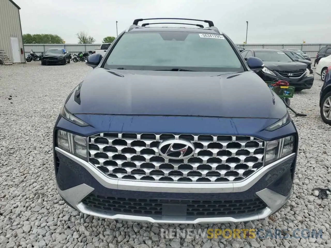 5 Photograph of a damaged car 5NMS64AJXNH375472 HYUNDAI SANTA FE 2022
