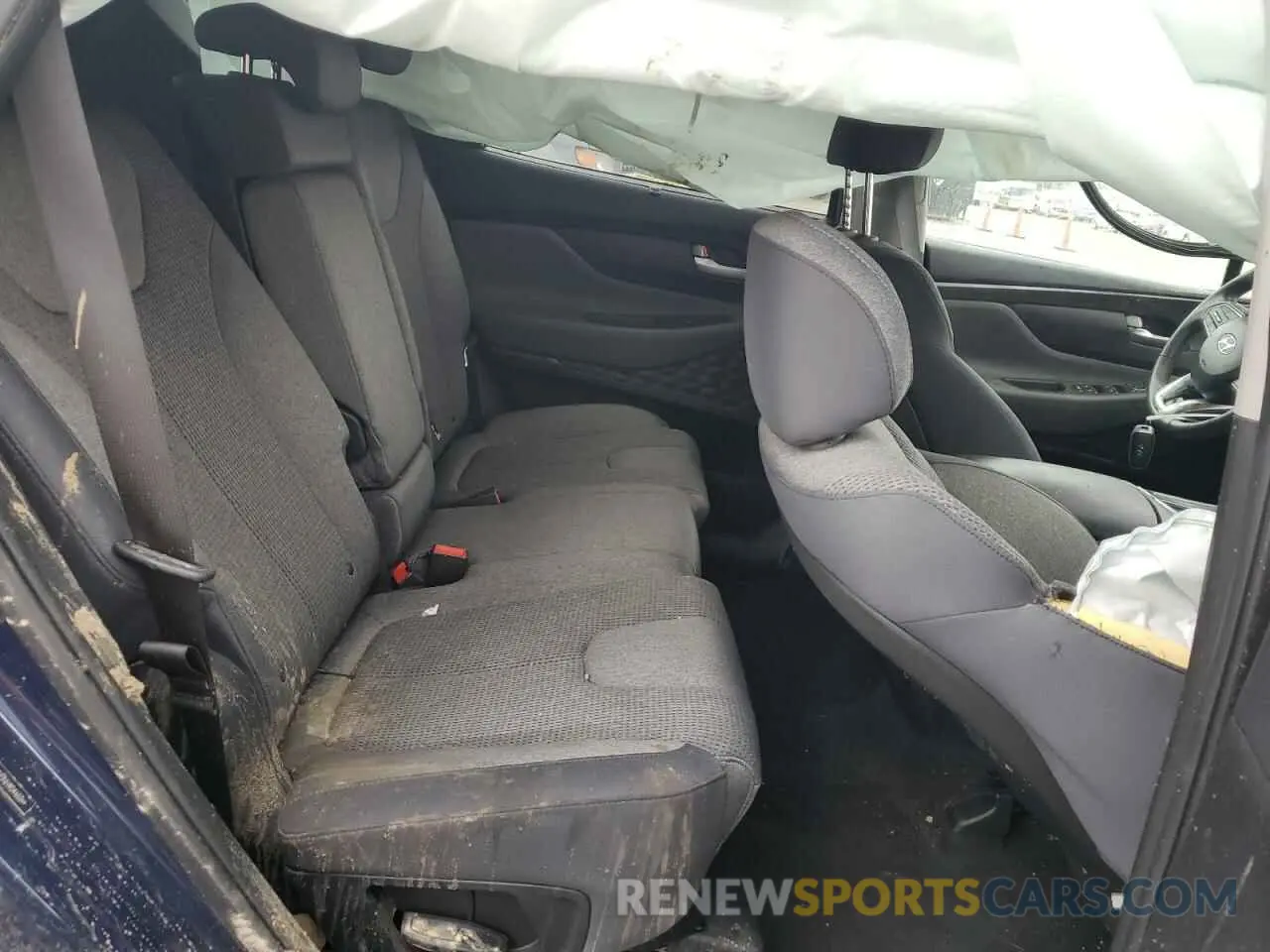 10 Photograph of a damaged car 5NMS6DAJ1NH404650 HYUNDAI SANTA FE 2022