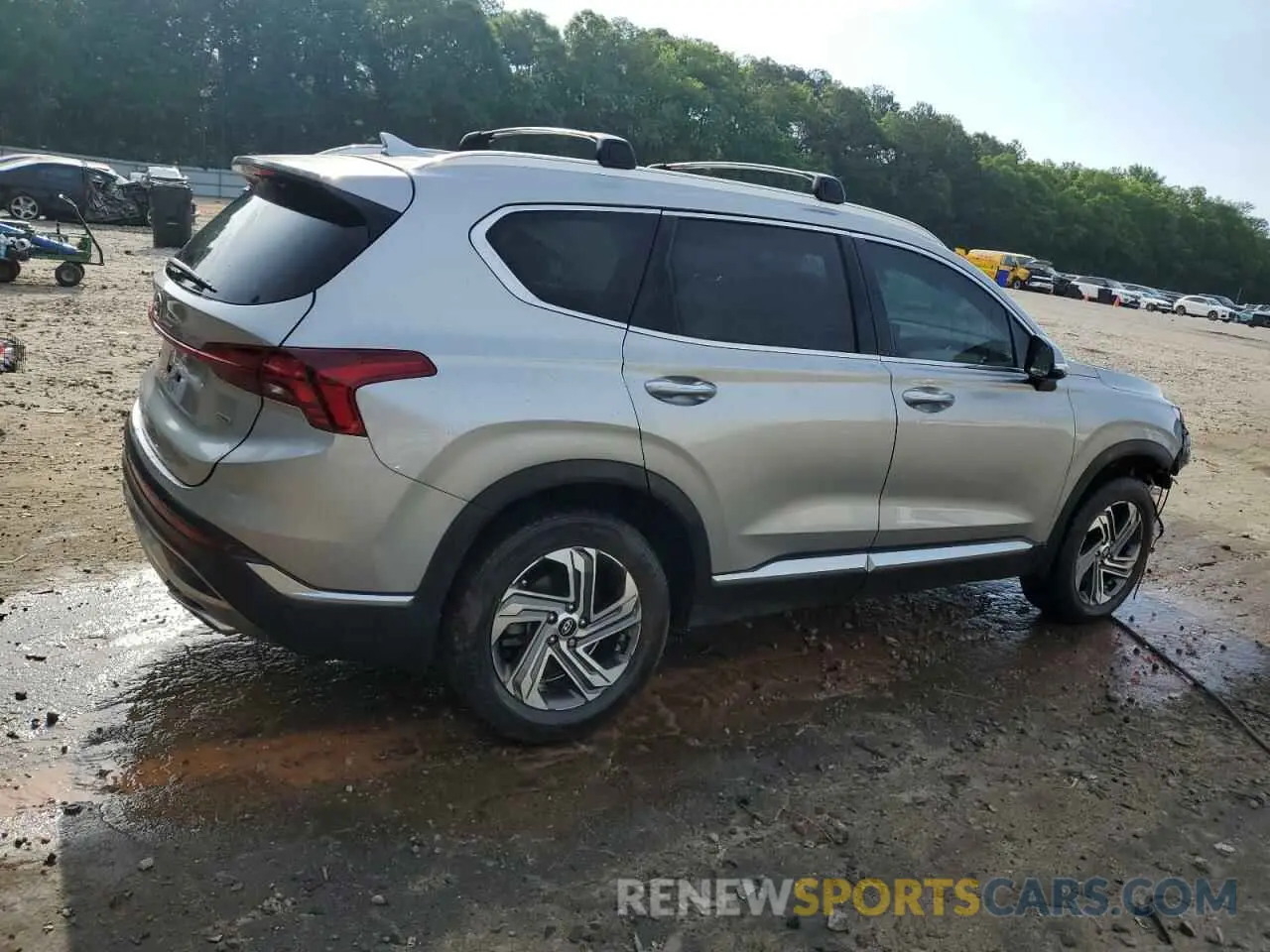 3 Photograph of a damaged car 5NMS6DAJ2NH377314 HYUNDAI SANTA FE 2022