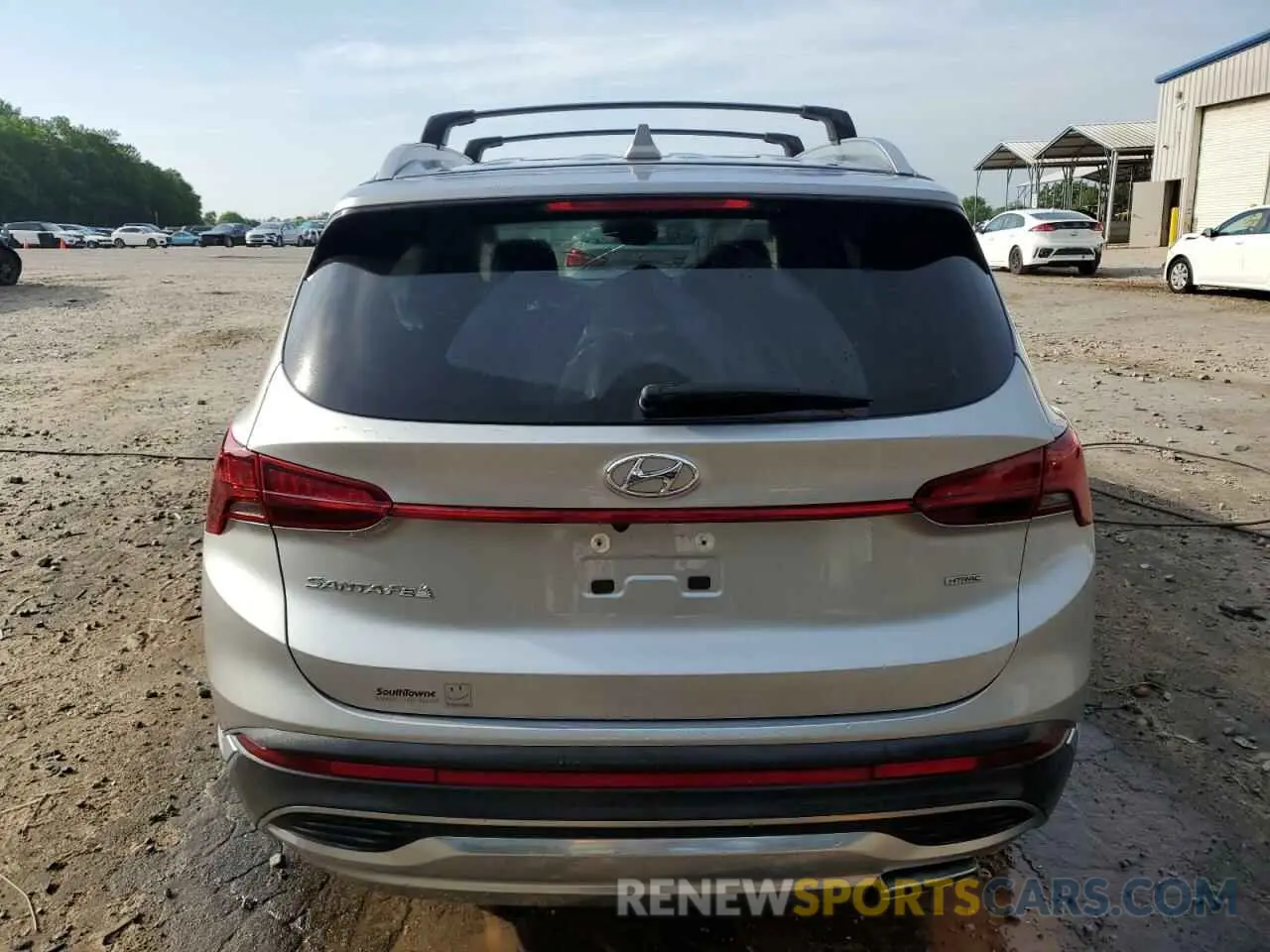 6 Photograph of a damaged car 5NMS6DAJ2NH377314 HYUNDAI SANTA FE 2022