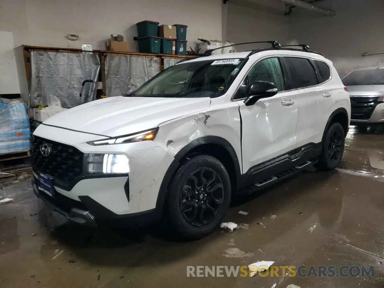 1 Photograph of a damaged car 5NMS6DAJ4NH404478 HYUNDAI SANTA FE 2022