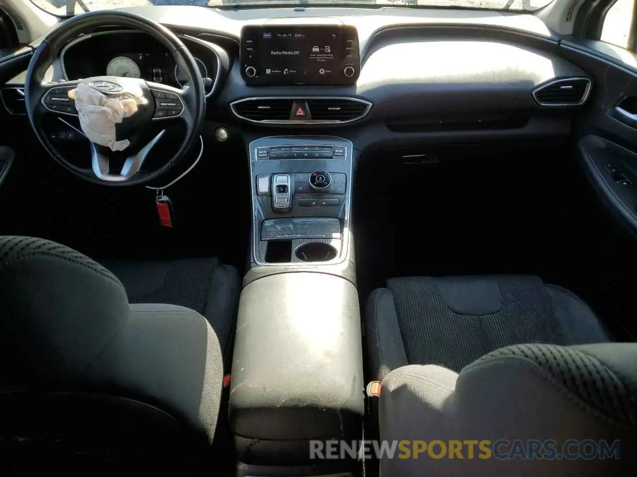 8 Фотография поврежденного автомобиля 5NMS6DAJ4NH455995 HYUNDAI SANTA FE 2022