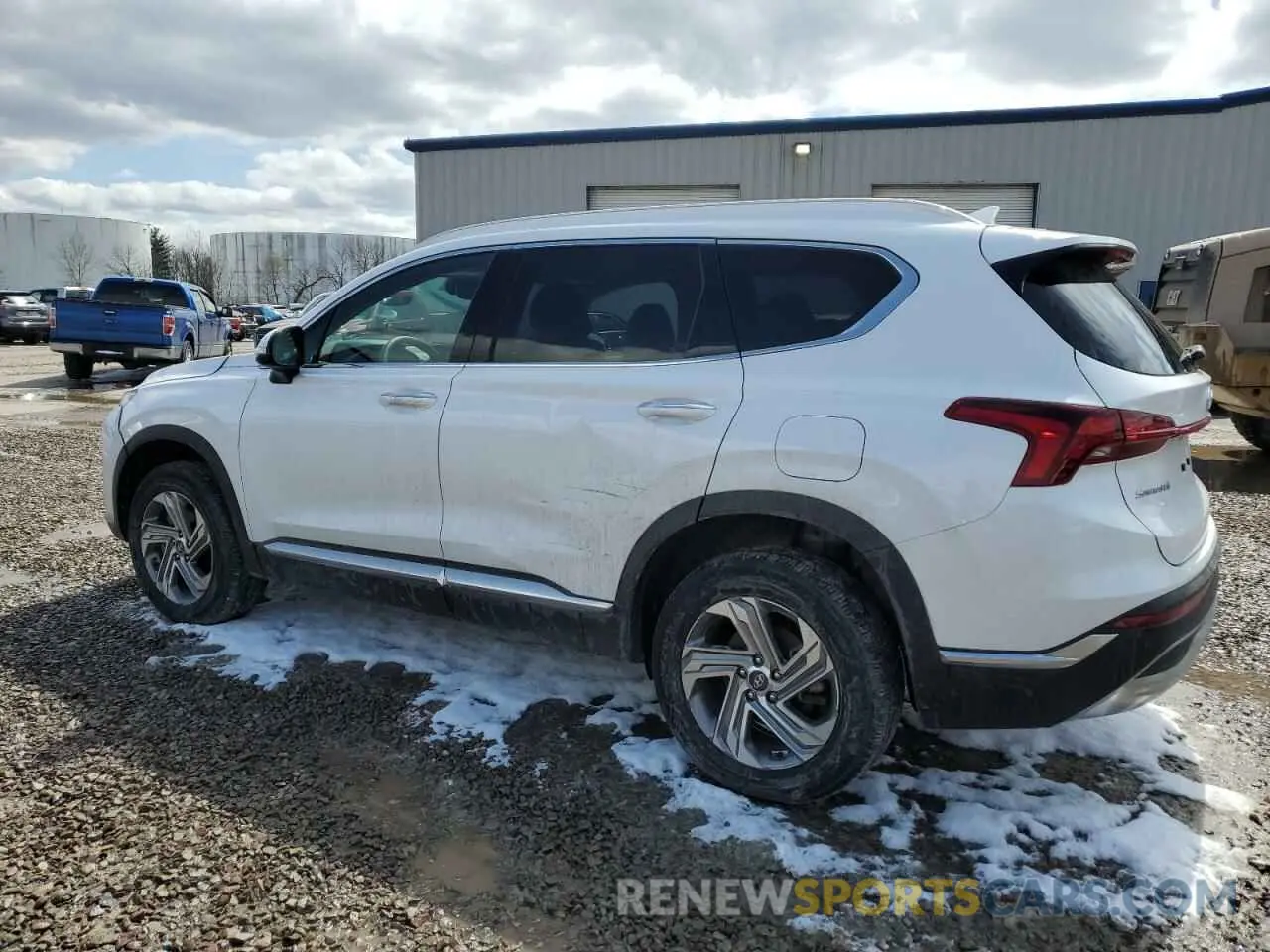 2 Photograph of a damaged car 5NMS6DAJ6NH411044 HYUNDAI SANTA FE 2022