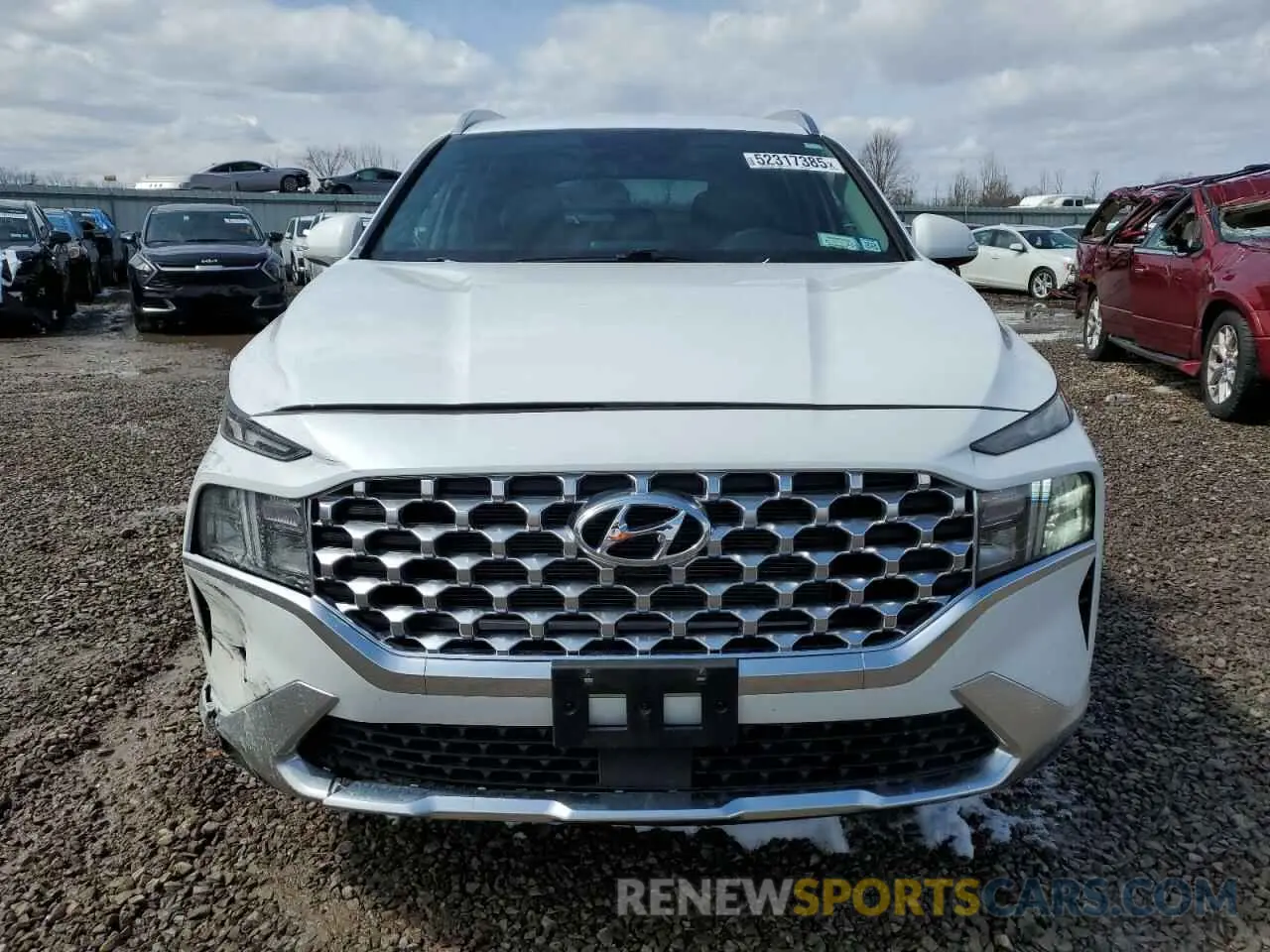 5 Photograph of a damaged car 5NMS6DAJ6NH411044 HYUNDAI SANTA FE 2022