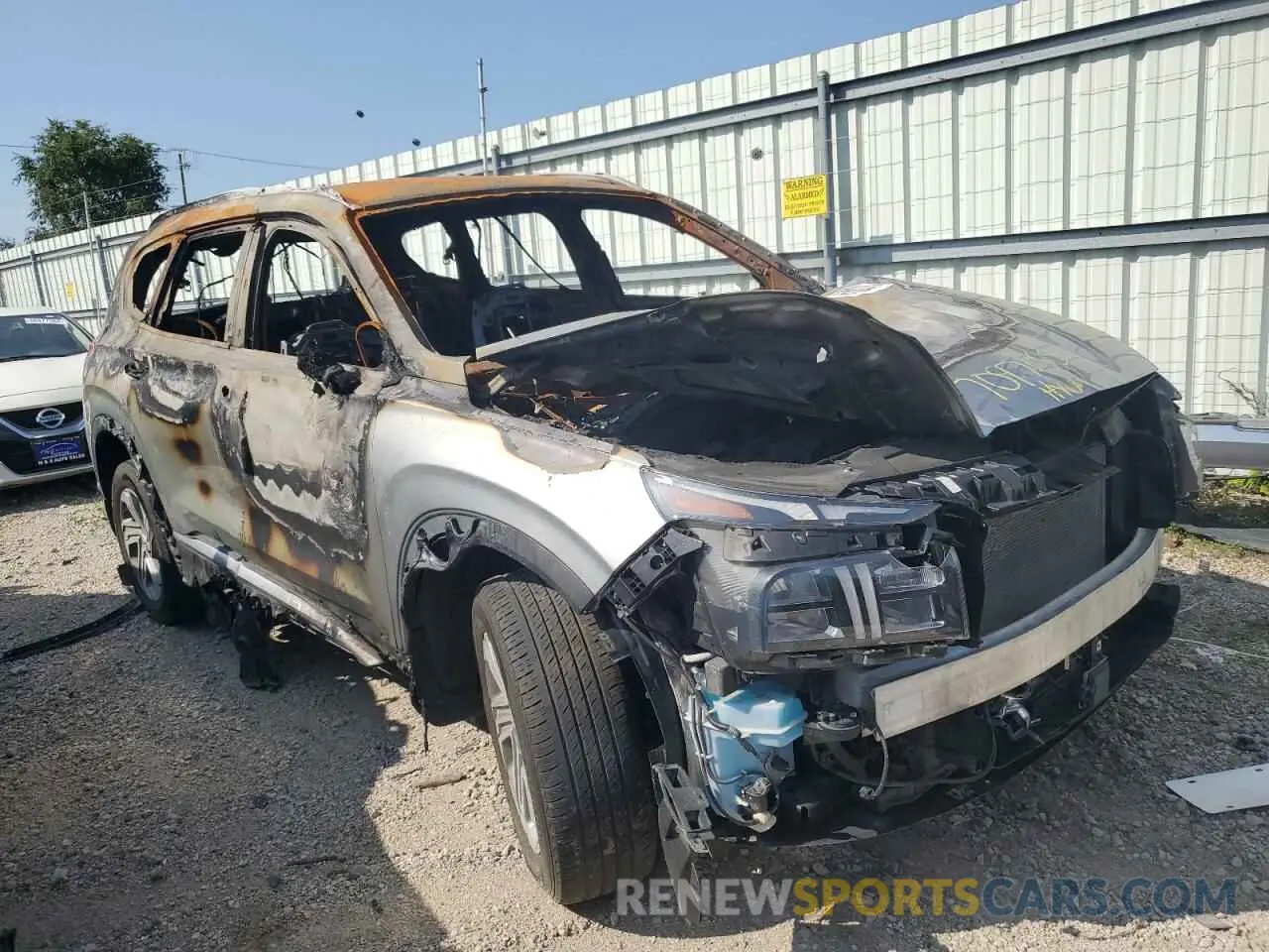 4 Фотография поврежденного автомобиля 5NMS6DAJ6NH423890 HYUNDAI SANTA FE 2022