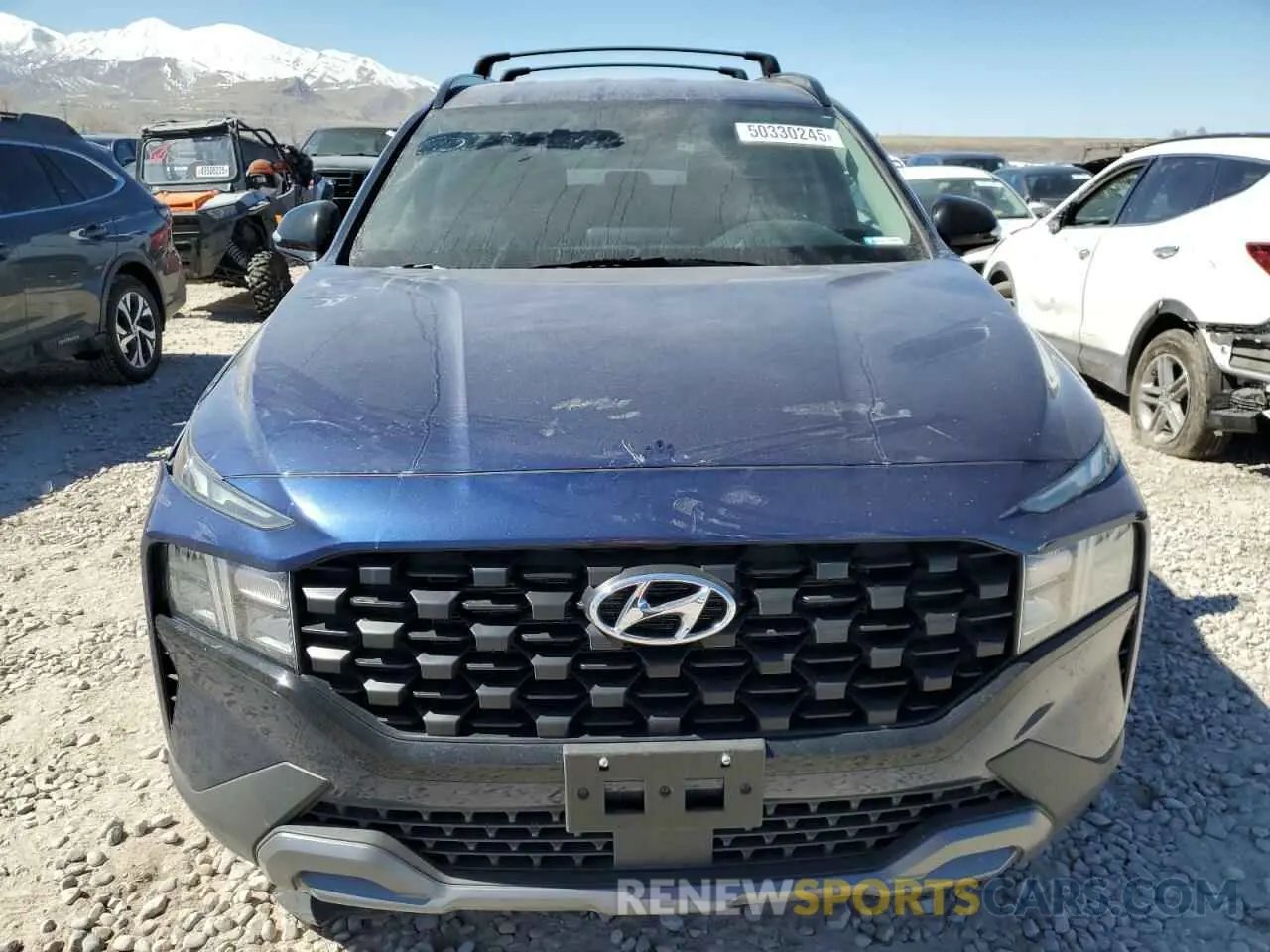 5 Photograph of a damaged car 5NMS6DAJ9NH411572 HYUNDAI SANTA FE 2022