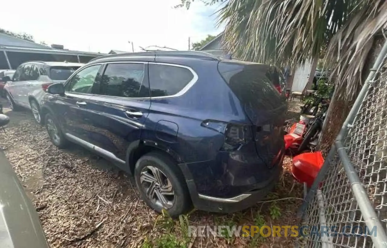 3 Photograph of a damaged car 5NMS6DAJXNH380607 HYUNDAI SANTA FE 2022