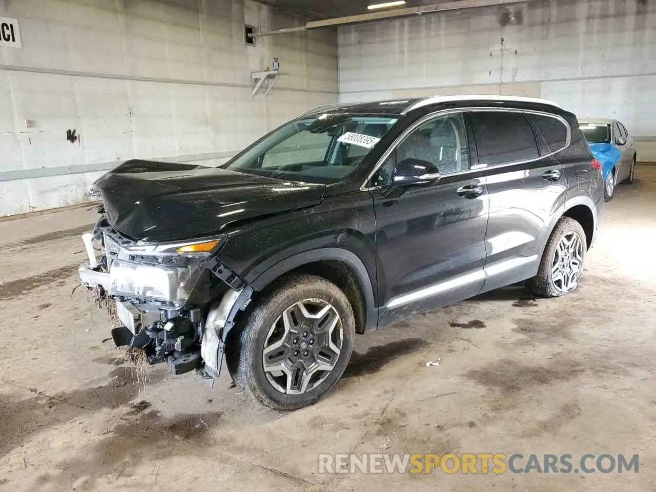 1 Photograph of a damaged car KM8S3DA12NU016744 HYUNDAI SANTA FE 2022