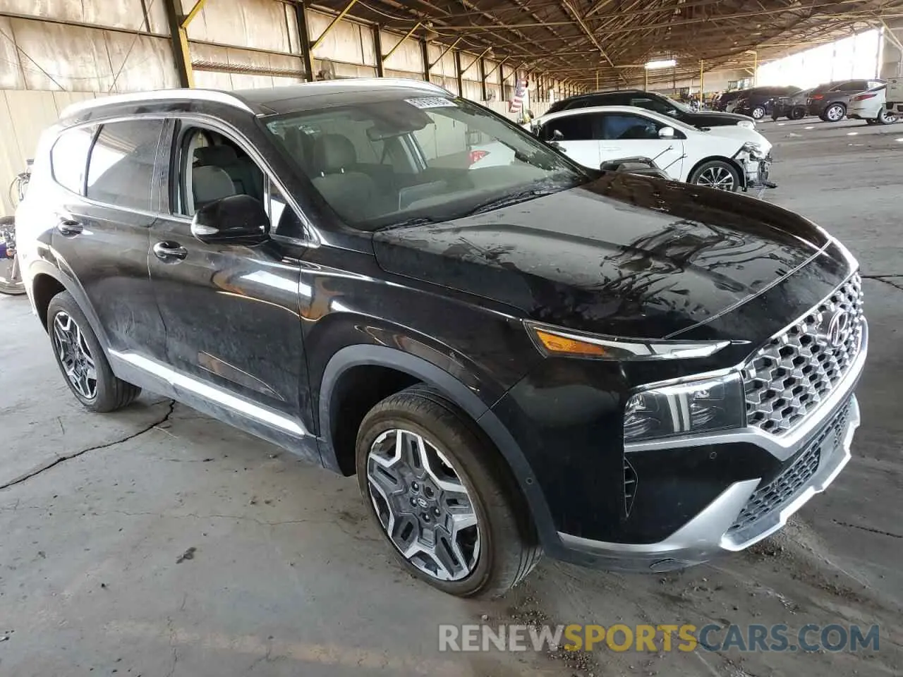 4 Photograph of a damaged car KM8S5DA12NU037569 HYUNDAI SANTA FE 2022