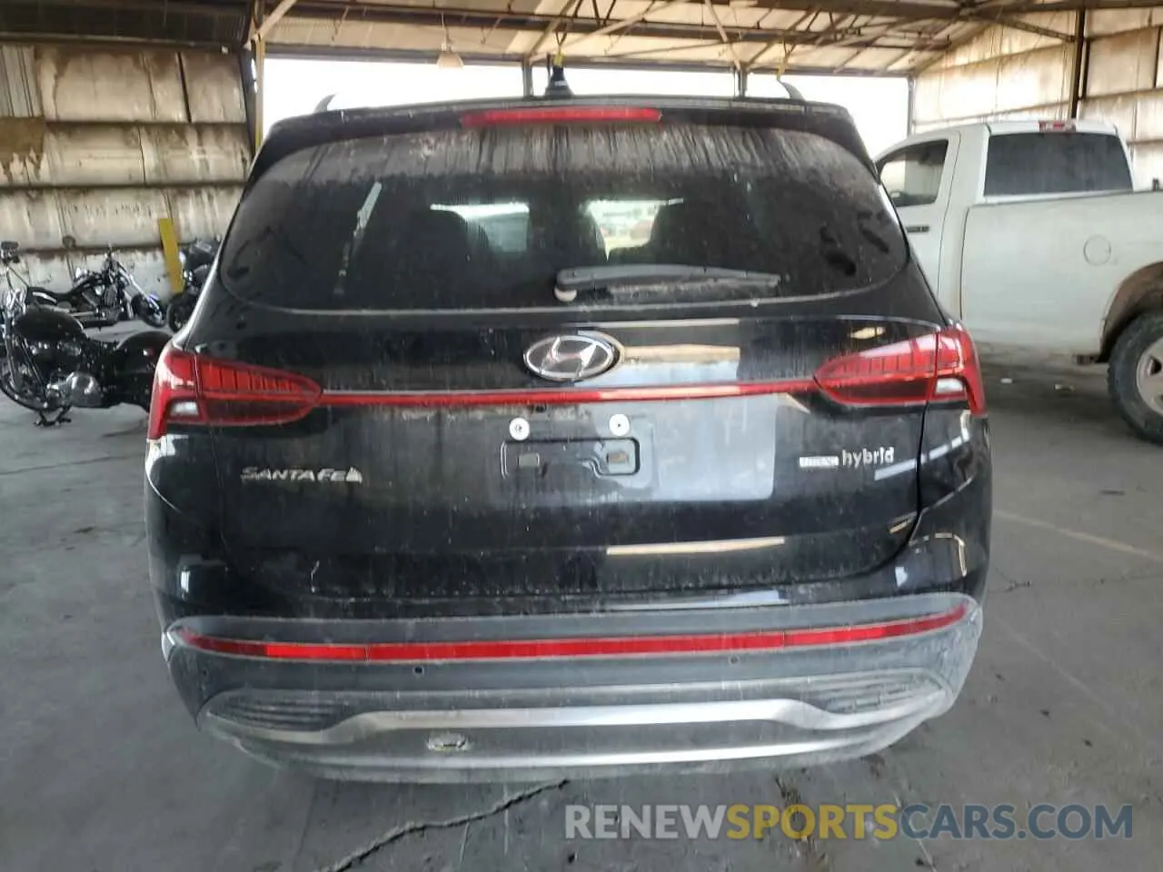 6 Photograph of a damaged car KM8S5DA12NU037569 HYUNDAI SANTA FE 2022