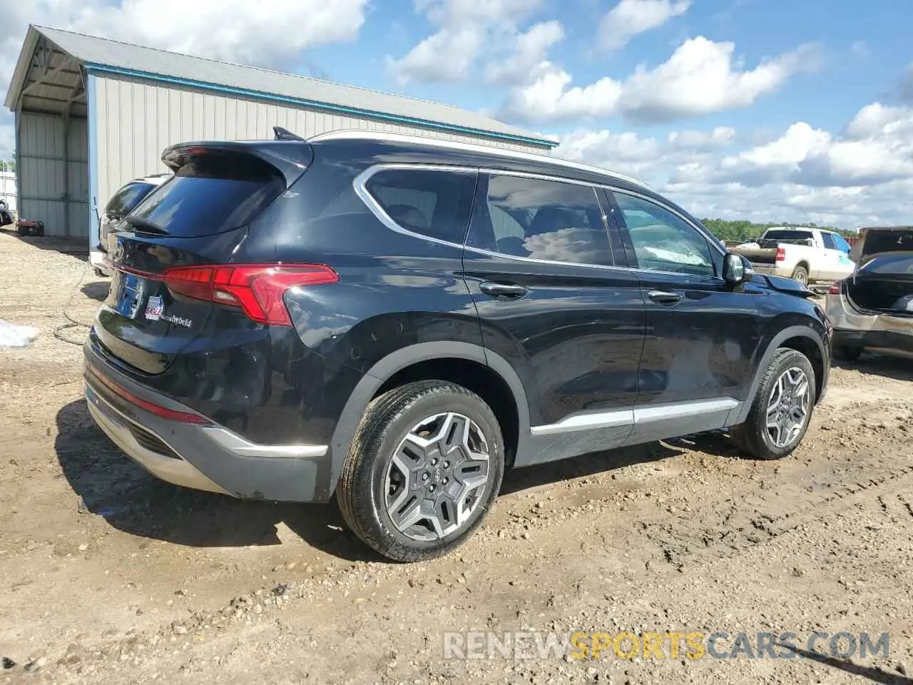 3 Фотография поврежденного автомобиля KM8S5DA16NU052057 HYUNDAI SANTA FE 2022
