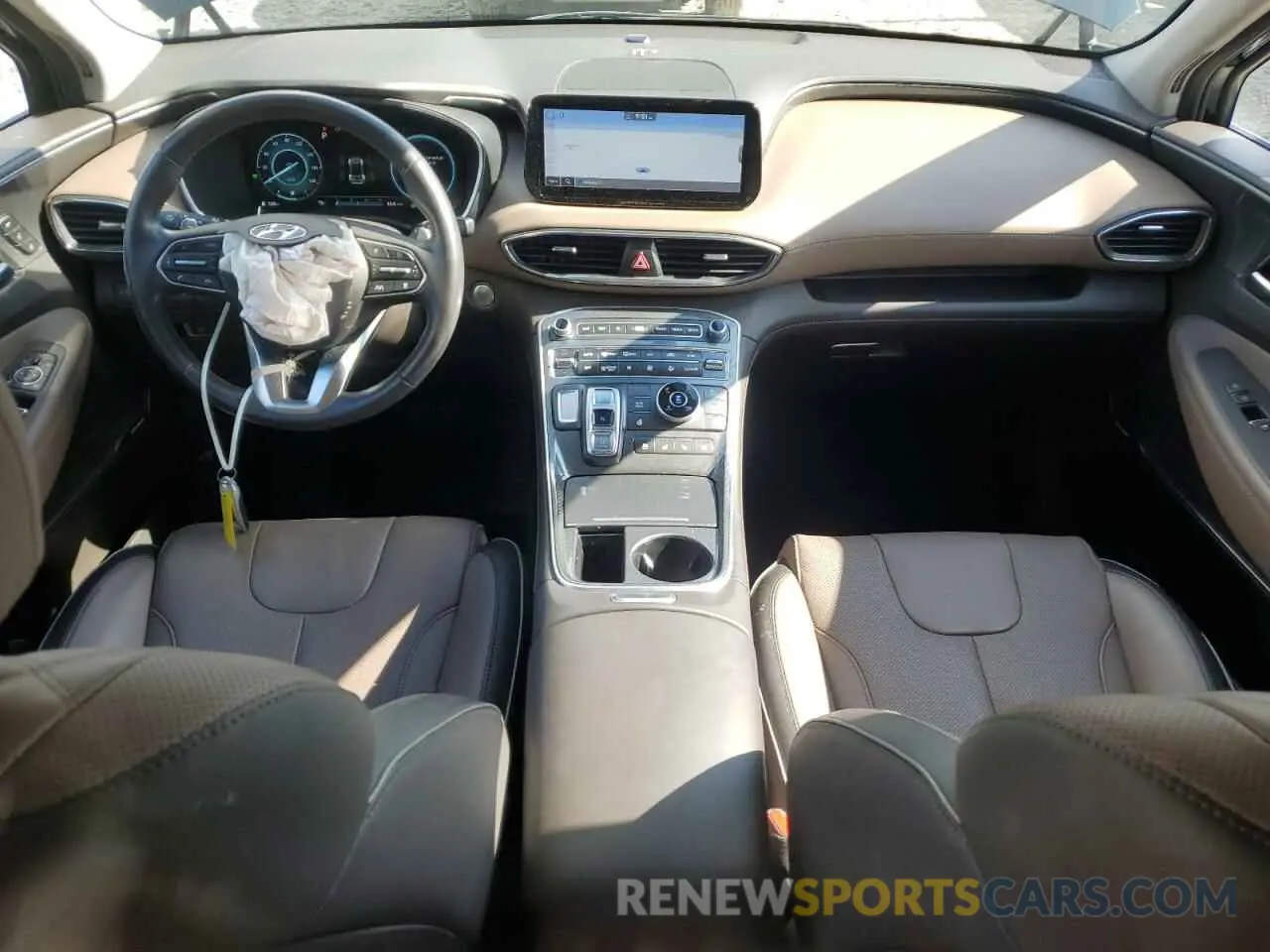 8 Фотография поврежденного автомобиля KM8S5DA16NU052057 HYUNDAI SANTA FE 2022