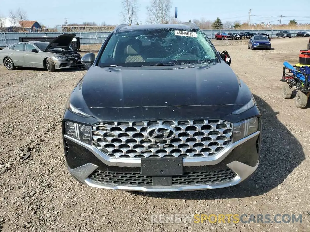 5 Фотография поврежденного автомобиля KM8S5DA18NU039892 HYUNDAI SANTA FE 2022
