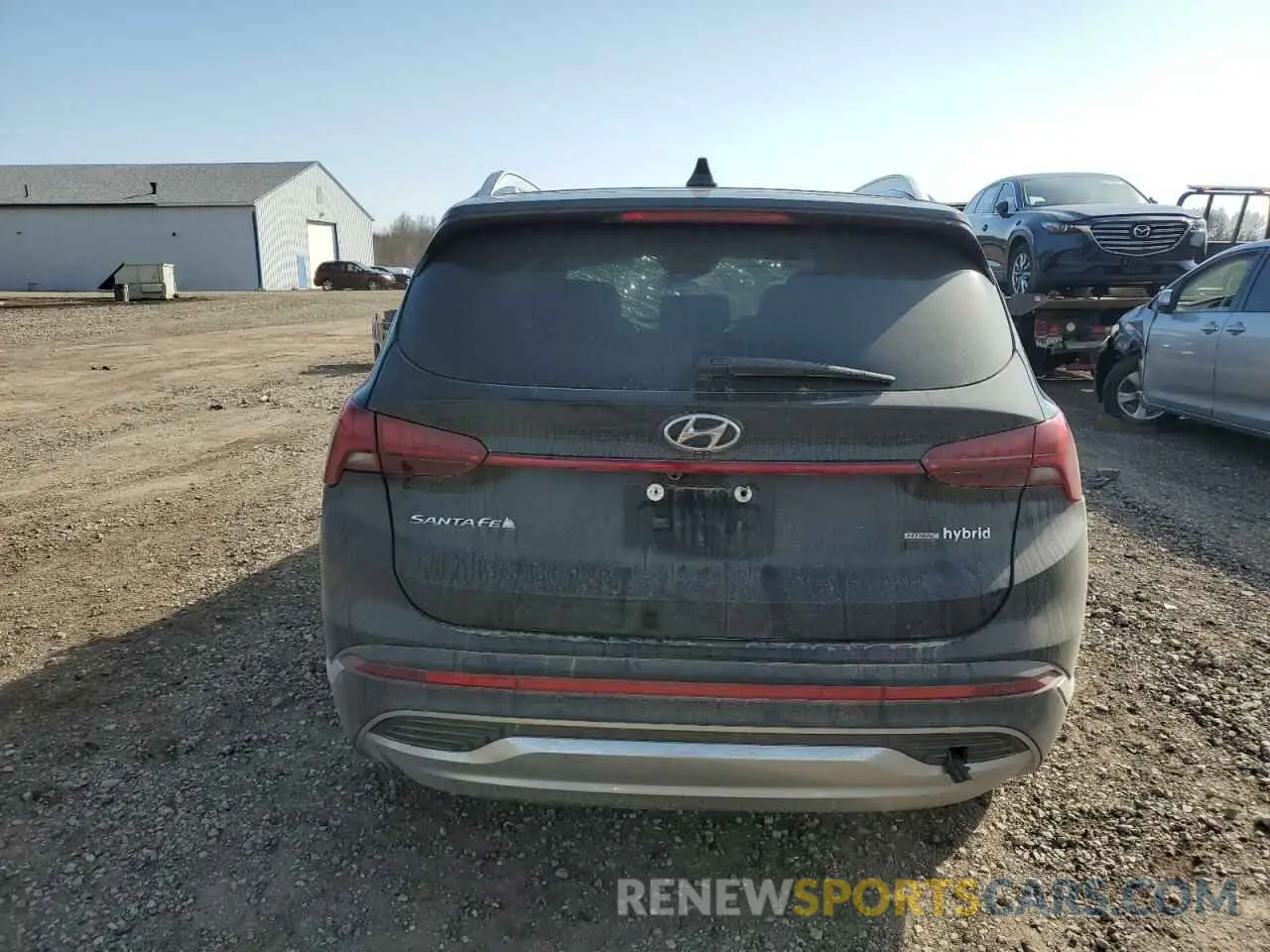 6 Фотография поврежденного автомобиля KM8S5DA18NU039892 HYUNDAI SANTA FE 2022