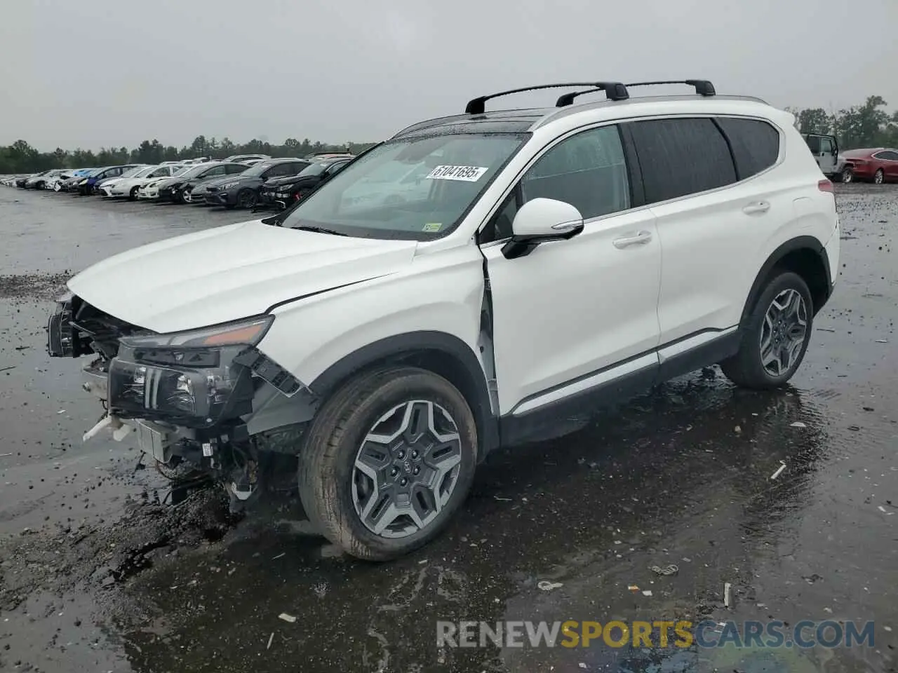 1 Фотография поврежденного автомобиля KM8S5DA19NU018579 HYUNDAI SANTA FE 2022