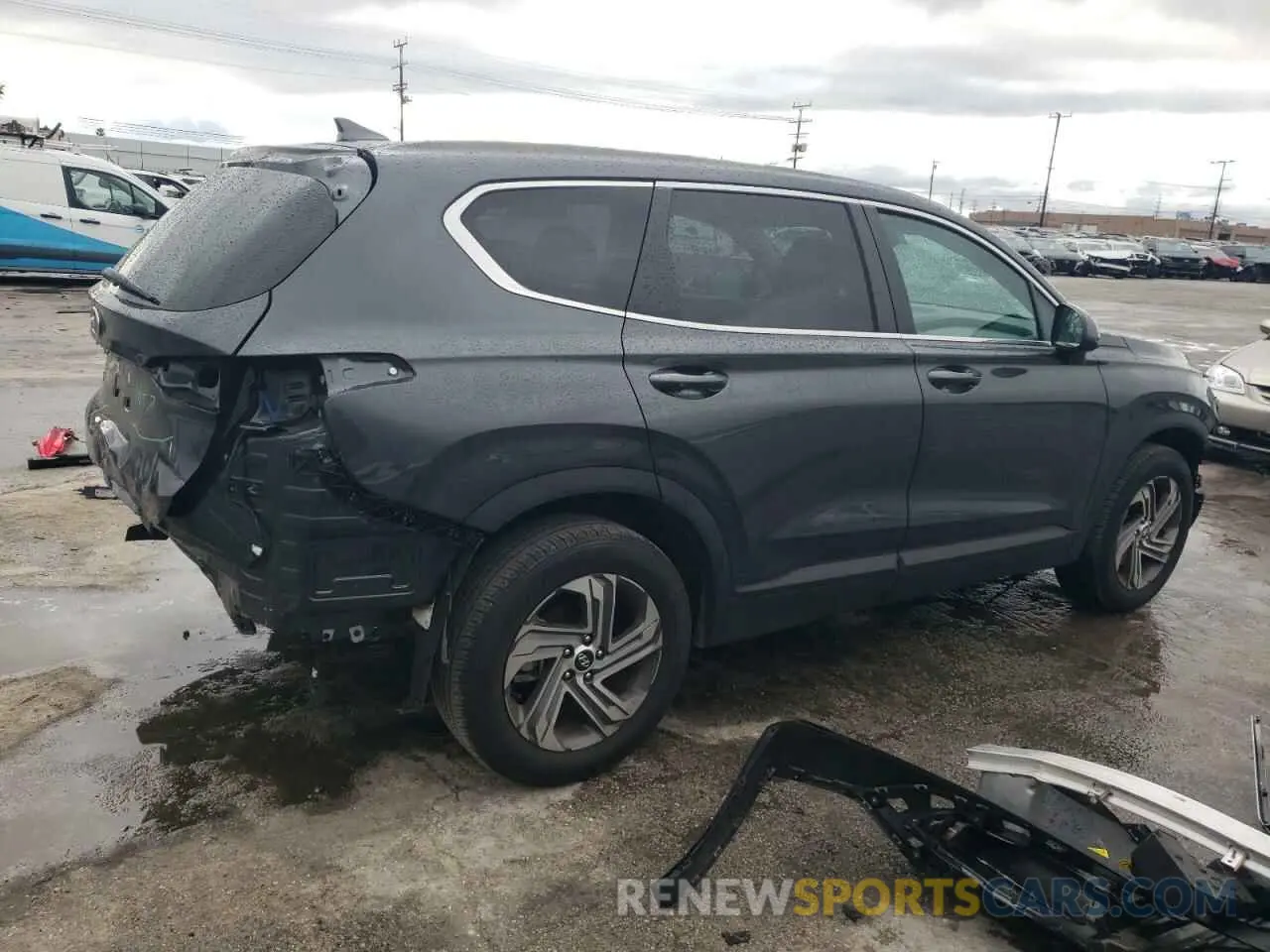 3 Photograph of a damaged car 5NMS14AJ2PH628852 HYUNDAI SANTA FE 2023