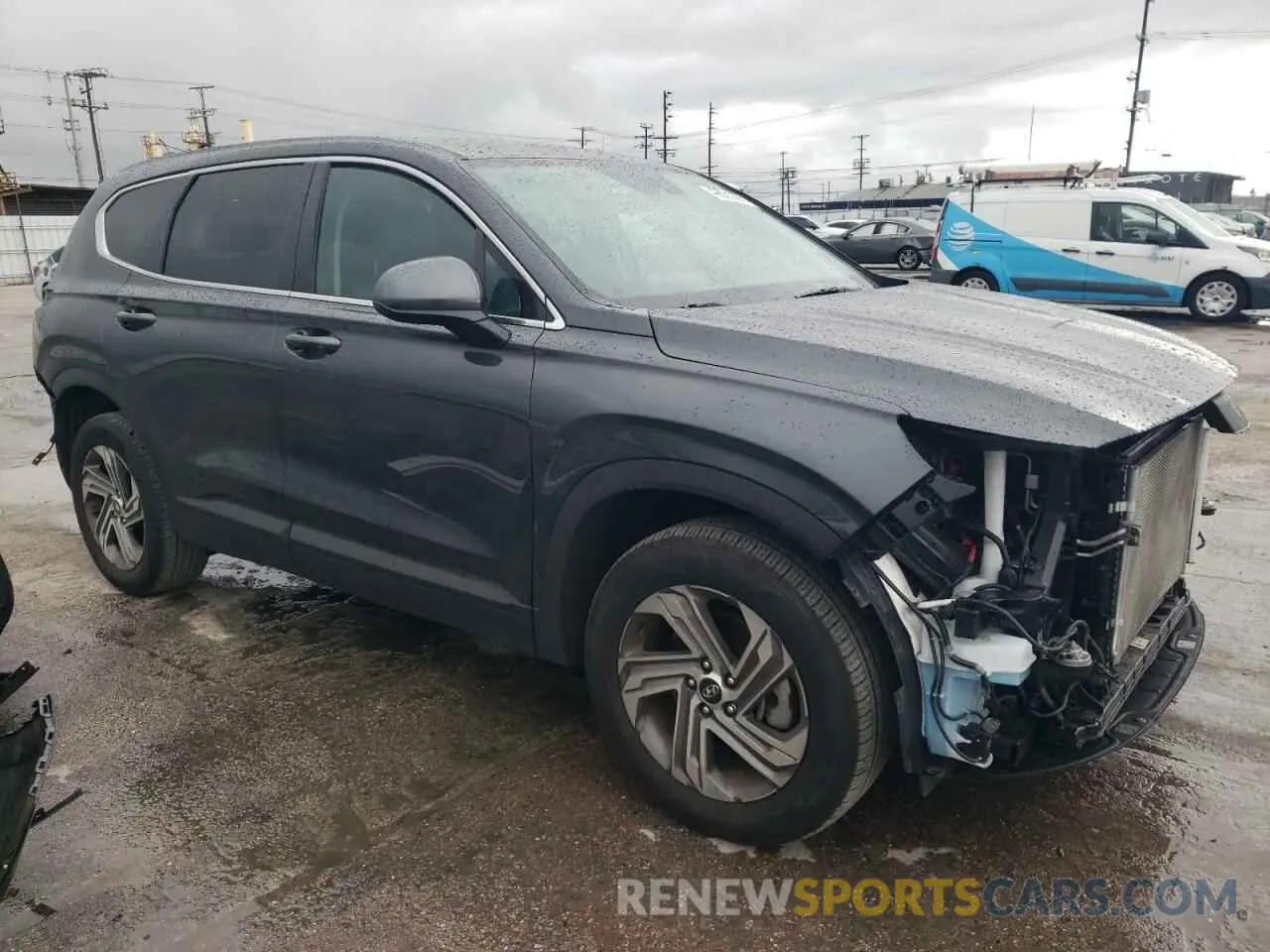 4 Photograph of a damaged car 5NMS14AJ2PH628852 HYUNDAI SANTA FE 2023