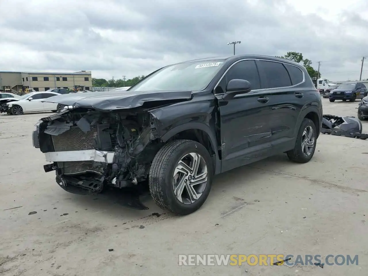 1 Photograph of a damaged car 5NMS14AJ4PH606397 HYUNDAI SANTA FE 2023