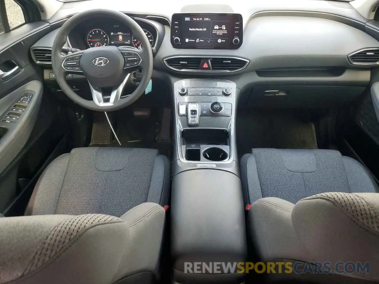 8 Photograph of a damaged car 5NMS14AJ9PH622370 HYUNDAI SANTA FE 2023